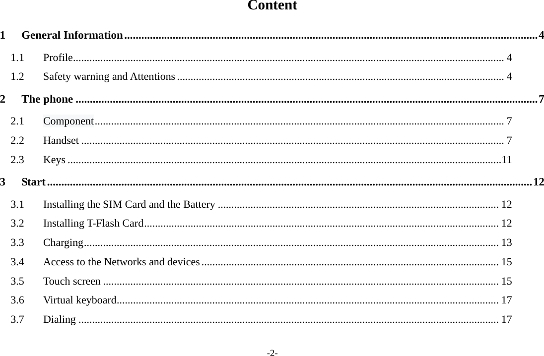 Page 2 of SENWA MEXICO DE C V LS130PLUS-BT Mobile Phone (Handset Unit) User Manual 
