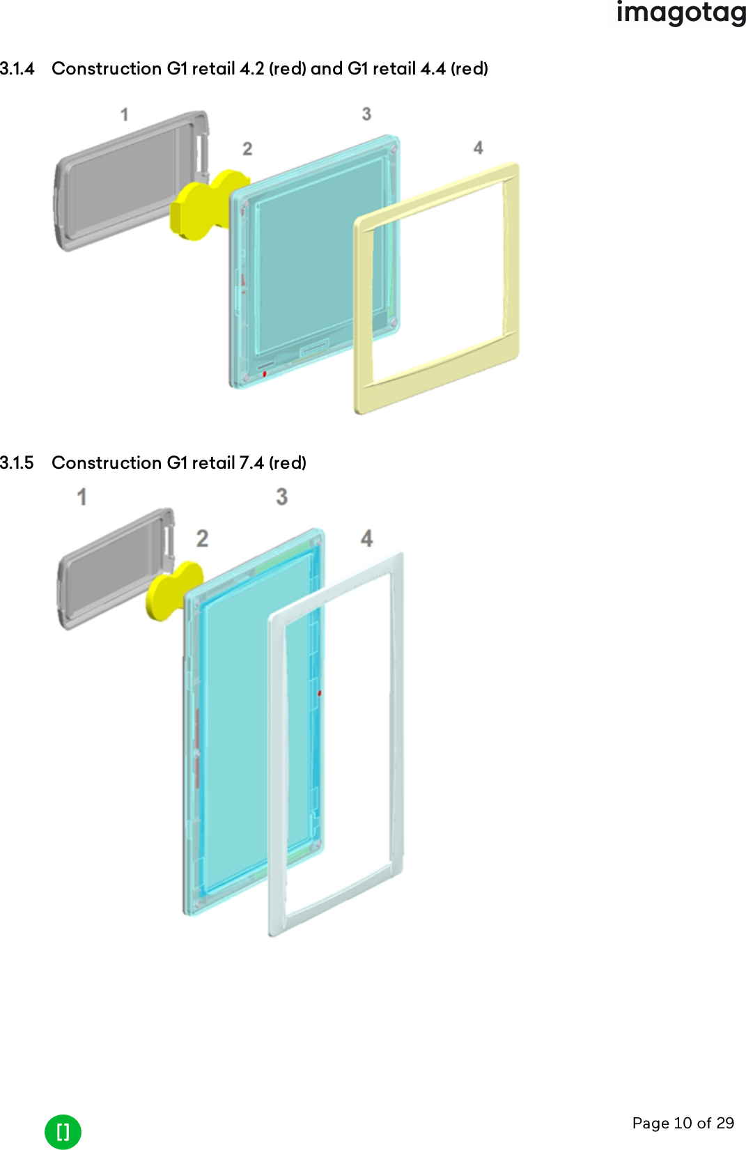 Page 10 of 293.1.4 Construction G1 retail 4.2 (red) and G1 retail 4.4 (red)3.1.5 Construction G1 retail 7.4 (red)