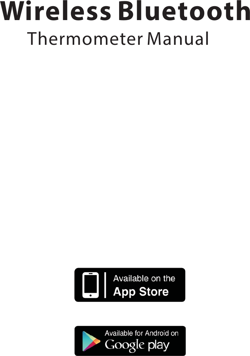 Wireless BluetoothThermometer Manual