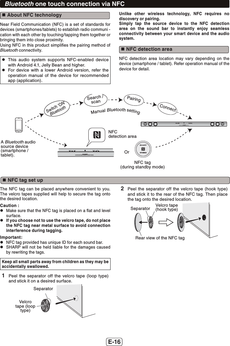 Page 18 of SHARP NORTH MALAYSIA SDN BHD HTSB603 SOUND BAR HOME THEATER SYSTEM User Manual HT SB603 SEC EN 181215