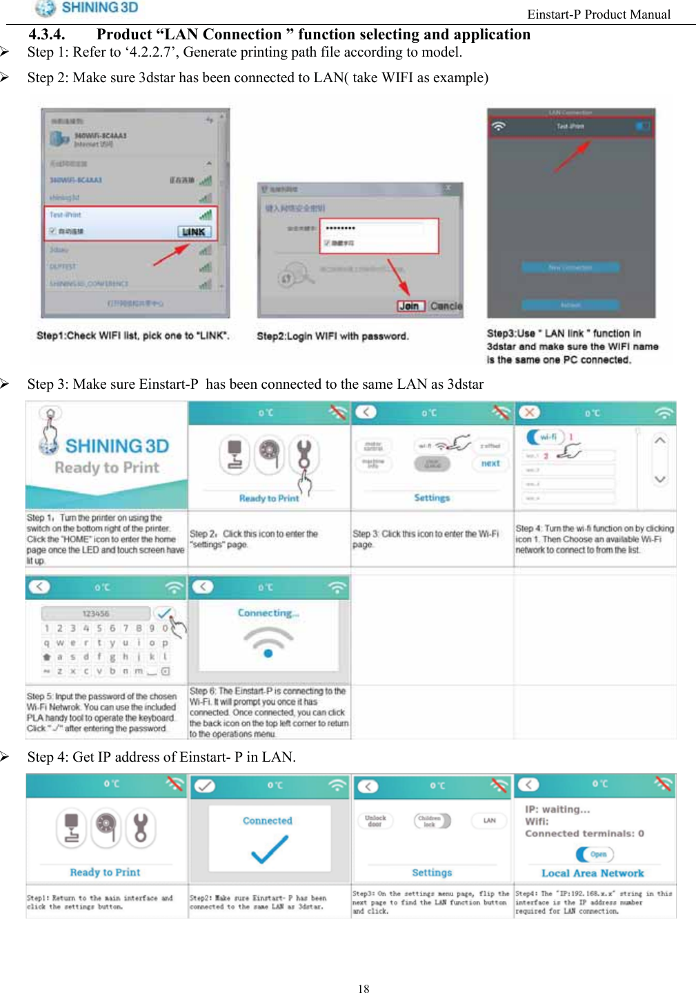 (LQVWDUW33URGXFW0DQXDO 3URGXFW &sup3;/$1 &amp;RQQHFWLRQ &acute; IXQFWLRQ VHOHFWLQJ DQG DSSOLFDWLRQ6WHS  5HIHU WR &micro;&para; *HQHUDWH SULQWLQJ SDWK ILOH DFFRUGLQJ WR PRGHO6WHS  0DNH VXUH GVWDU KDV EHHQ FRQQHFWHG WR /$1 WDNH :,), DV H[DPSOH6WHS0DNHVXUH(LQVWDUW3KDVEHHQFRQQHFWHGWRWKHVDPH/$1DVGVWDU6WHS*HW,3DGGUHVVRI(LQVWDUW3LQ/$1