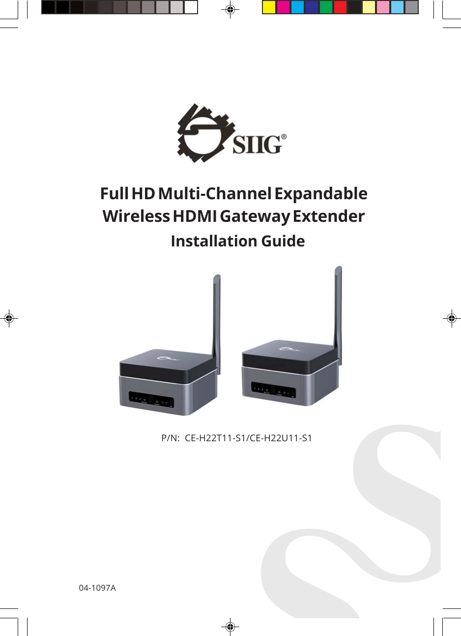 Siig Hdmigateway Full Hd Multi Channel Expandable Wireless Hdmi Gateway