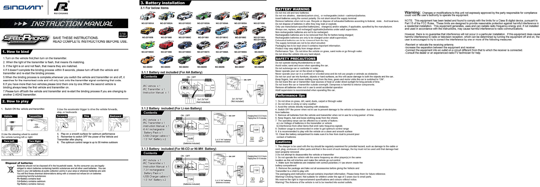 manual rc car