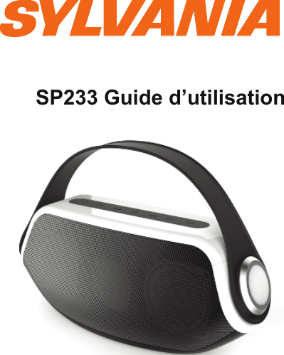 SP233 Guide d’utilisation 