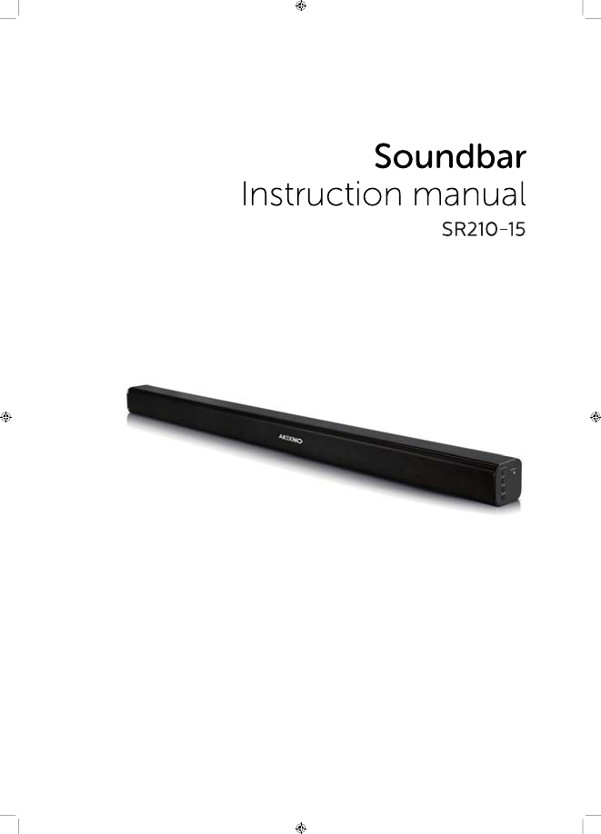 Page 1 of SKY DRAGON Audio video Technology SR210 BLUETOOTH SOUNDBAR User Manual 