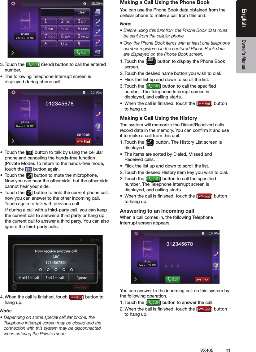 41VX405EnglishEnglish Owner&rsquo;s Manual฀฀฀[ ]฀฀฀฀฀฀฀฀ ฀฀฀฀฀฀฀฀฀฀ ฀฀[ ]฀฀฀฀฀฀฀฀฀฀฀฀฀฀฀฀฀฀฀฀฀฀฀฀[]฀฀฀ ฀฀[]฀฀฀฀฀฀฀฀฀฀฀฀฀฀฀฀฀฀฀฀฀ ฀฀[]฀฀฀฀฀฀฀฀฀฀฀฀฀฀฀฀฀฀฀฀฀฀฀฀฀฀฀฀฀฀฀฀฀฀฀฀฀฀฀฀฀฀฀฀฀฀฀฀฀฀฀฀฀฀฀฀฀฀฀฀฀฀฀      ฀฀฀฀฀฀฀[ ] button to ฀฀Note:฀฀฀฀฀฀฀฀฀฀฀฀฀฀฀฀connection with this system may be disconnected ฀฀฀฀Making a Call Using the Phone Book฀฀฀฀฀฀฀฀฀฀฀฀฀฀฀฀฀฀Note:฀฀฀฀฀฀฀฀฀฀be sent from the cellular phone.฀฀฀฀฀฀฀฀฀฀฀฀฀฀฀฀฀฀฀฀฀฀฀฀฀฀฀฀[]฀฀฀฀฀฀฀฀฀฀฀฀฀฀฀฀฀ ฀฀฀฀฀฀฀฀฀฀฀฀[]฀฀฀฀฀฀฀฀฀฀฀฀฀฀฀฀ ฀฀฀฀฀฀฀[] button ฀฀Making a Call Using the History฀฀฀฀฀฀฀฀฀฀฀฀฀฀฀฀฀฀฀฀฀฀฀฀฀฀฀฀[]฀฀฀฀฀฀฀฀ ฀฀฀฀฀฀฀฀฀฀ ฀฀฀฀฀฀฀฀฀฀฀฀฀฀฀฀฀฀฀฀฀฀[ ]฀฀฀฀฀฀฀฀฀฀฀฀฀฀฀฀ ฀฀฀฀฀฀฀[] button ฀฀Answering to an incoming call฀฀฀฀฀฀฀฀฀฀฀฀฀฀฀฀฀฀฀฀฀฀฀฀฀฀[]฀฀฀฀฀฀฀฀฀฀฀฀฀[] button ฀฀฀