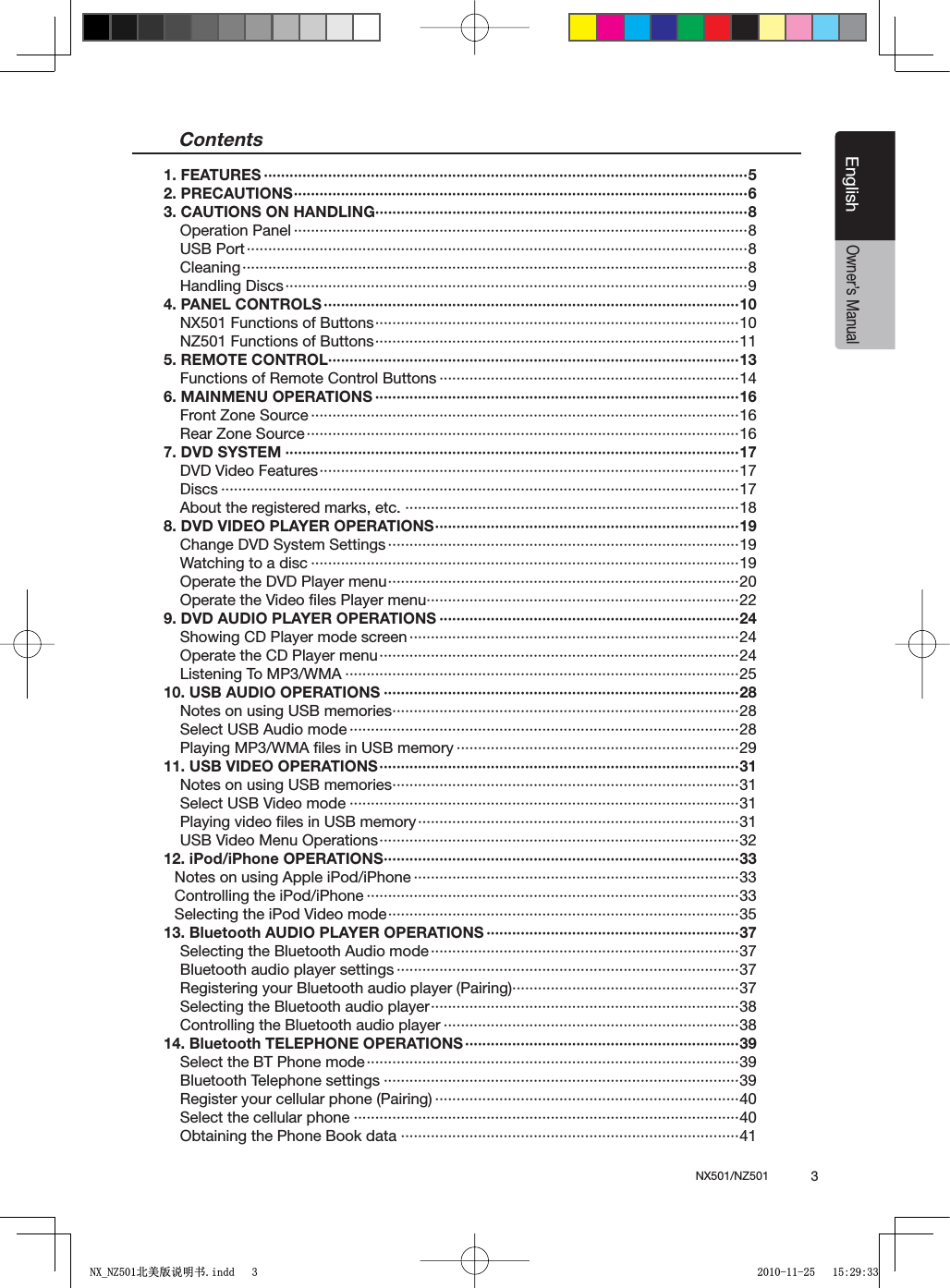NX501/NZ501  3EnglishEnglishOwner&rsquo;s ManualContents1. FEATURES &middot;&middot;&middot;&middot;&middot;&middot;&middot;&middot;&middot;&middot;&middot;&middot;&middot;&middot;&middot;&middot;&middot;&middot;&middot;&middot;&middot;&middot;&middot;&middot;&middot;&middot;&middot;&middot;&middot;&middot;&middot;&middot;&middot;&middot;&middot;&middot;&middot;&middot;&middot;&middot;&middot;&middot;&middot;&middot;&middot;&middot;&middot;&middot;&middot;&middot;&middot;&middot;&middot;&middot;&middot;&middot;&middot;&middot;&middot;&middot;&middot;&middot;&middot;&middot;&middot;&middot;&middot;&middot;&middot;&middot;&middot;&middot;&middot;&middot;&middot;&middot;&middot;&middot;&middot;&middot;&middot;&middot;&middot;&middot;&middot;&middot;&middot;&middot;&middot;&middot;&middot;&middot;&middot;&middot;&middot;&middot;&middot;&middot;&middot;&middot;&middot;&middot;&middot;&middot;&middot;&middot;&middot;&middot;&middot;&middot;&middot;&middot;&middot;52. PRECAUTIONS&middot;&middot;&middot;&middot;&middot;&middot;&middot;&middot;&middot;&middot;&middot;&middot;&middot;&middot;&middot;&middot;&middot;&middot;&middot;&middot;&middot;&middot;&middot;&middot;&middot;&middot;&middot;&middot;&middot;&middot;&middot;&middot;&middot;&middot;&middot;&middot;&middot;&middot;&middot;&middot;&middot;&middot;&middot;&middot;&middot;&middot;&middot;&middot;&middot;&middot;&middot;&middot;&middot;&middot;&middot;&middot;&middot;&middot;&middot;&middot;&middot;&middot;&middot;&middot;&middot;&middot;&middot;&middot;&middot;&middot;&middot;&middot;&middot;&middot;&middot;&middot;&middot;&middot;&middot;&middot;&middot;&middot;&middot;&middot;&middot;&middot;&middot;&middot;&middot;&middot;&middot;&middot;&middot;&middot;&middot;&middot;&middot;&middot;&middot;&middot;&middot;&middot;&middot;&middot;&middot;&middot;63. CAUTIONS ON HANDLING&middot;&middot;&middot;&middot;&middot;&middot;&middot;&middot;&middot;&middot;&middot;&middot;&middot;&middot;&middot;&middot;&middot;&middot;&middot;&middot;&middot;&middot;&middot;&middot;&middot;&middot;&middot;&middot;&middot;&middot;&middot;&middot;&middot;&middot;&middot;&middot;&middot;&middot;&middot;&middot;&middot;&middot;&middot;&middot;&middot;&middot;&middot;&middot;&middot;&middot;&middot;&middot;&middot;&middot;&middot;&middot;&middot;&middot;&middot;&middot;&middot;&middot;&middot;&middot;&middot;&middot;&middot;&middot;&middot;&middot;&middot;&middot;&middot;&middot;&middot;&middot;&middot;&middot;&middot;&middot;&middot;&middot;&middot;&middot;&middot;&middot;&middot;8Operation Panel &middot;&middot;&middot;&middot;&middot;&middot;&middot;&middot;&middot;&middot;&middot;&middot;&middot;&middot;&middot;&middot;&middot;&middot;&middot;&middot;&middot;&middot;&middot;&middot;&middot;&middot;&middot;&middot;&middot;&middot;&middot;&middot;&middot;&middot;&middot;&middot;&middot;&middot;&middot;&middot;&middot;&middot;&middot;&middot;&middot;&middot;&middot;&middot;&middot;&middot;&middot;&middot;&middot;&middot;&middot;&middot;&middot;&middot;&middot;&middot;&middot;&middot;&middot;&middot;&middot;&middot;&middot;&middot;&middot;&middot;&middot;&middot;&middot;&middot;&middot;&middot;&middot;&middot;&middot;&middot;&middot;&middot;&middot;&middot;&middot;&middot;&middot;&middot;&middot;&middot;&middot;&middot;&middot;&middot;&middot;&middot;&middot;&middot;&middot;&middot;&middot;&middot;&middot;&middot;&middot;&middot;8USB Port&middot;&middot;&middot;&middot;&middot;&middot;&middot;&middot;&middot;&middot;&middot;&middot;&middot;&middot;&middot;&middot;&middot;&middot;&middot;&middot;&middot;&middot;&middot;&middot;&middot;&middot;&middot;&middot;&middot;&middot;&middot;&middot;&middot;&middot;&middot;&middot;&middot;&middot;&middot;&middot;&middot;&middot;&middot;&middot;&middot;&middot;&middot;&middot;&middot;&middot;&middot;&middot;&middot;&middot;&middot;&middot;&middot;&middot;&middot;&middot;&middot;&middot;&middot;&middot;&middot;&middot;&middot;&middot;&middot;&middot;&middot;&middot;&middot;&middot;&middot;&middot;&middot;&middot;&middot;&middot;&middot;&middot;&middot;&middot;&middot;&middot;&middot;&middot;&middot;&middot;&middot;&middot;&middot;&middot;&middot;&middot;&middot;&middot;&middot;&middot;&middot;&middot;&middot;&middot;&middot;&middot;&middot;&middot;&middot;&middot;&middot;&middot;&middot;&middot;&middot;&middot;&middot;8Cleaning&middot;&middot;&middot;&middot;&middot;&middot;&middot;&middot;&middot;&middot;&middot;&middot;&middot;&middot;&middot;&middot;&middot;&middot;&middot;&middot;&middot;&middot;&middot;&middot;&middot;&middot;&middot;&middot;&middot;&middot;&middot;&middot;&middot;&middot;&middot;&middot;&middot;&middot;&middot;&middot;&middot;&middot;&middot;&middot;&middot;&middot;&middot;&middot;&middot;&middot;&middot;&middot;&middot;&middot;&middot;&middot;&middot;&middot;&middot;&middot;&middot;&middot;&middot;&middot;&middot;&middot;&middot;&middot;&middot;&middot;&middot;&middot;&middot;&middot;&middot;&middot;&middot;&middot;&middot;&middot;&middot;&middot;&middot;&middot;&middot;&middot;&middot;&middot;&middot;&middot;&middot;&middot;&middot;&middot;&middot;&middot;&middot;&middot;&middot;&middot;&middot;&middot;&middot;&middot;&middot;&middot;&middot;&middot;&middot;&middot;&middot;&middot;&middot;&middot;&middot;&middot;&middot;&middot;8Handling Discs&middot;&middot;&middot;&middot;&middot;&middot;&middot;&middot;&middot;&middot;&middot;&middot;&middot;&middot;&middot;&middot;&middot;&middot;&middot;&middot;&middot;&middot;&middot;&middot;&middot;&middot;&middot;&middot;&middot;&middot;&middot;&middot;&middot;&middot;&middot;&middot;&middot;&middot;&middot;&middot;&middot;&middot;&middot;&middot;&middot;&middot;&middot;&middot;&middot;&middot;&middot;&middot;&middot;&middot;&middot;&middot;&middot;&middot;&middot;&middot;&middot;&middot;&middot;&middot;&middot;&middot;&middot;&middot;&middot;&middot;&middot;&middot;&middot;&middot;&middot;&middot;&middot;&middot;&middot;&middot;&middot;&middot;&middot;&middot;&middot;&middot;&middot;&middot;&middot;&middot;&middot;&middot;&middot;&middot;&middot;&middot;&middot;&middot;&middot;&middot;&middot;&middot;&middot;&middot;&middot;&middot;&middot;&middot;94. PANEL CONTROLS&middot;&middot;&middot;&middot;&middot;&middot;&middot;&middot;&middot;&middot;&middot;&middot;&middot;&middot;&middot;&middot;&middot;&middot;&middot;&middot;&middot;&middot;&middot;&middot;&middot;&middot;&middot;&middot;&middot;&middot;&middot;&middot;&middot;&middot;&middot;&middot;&middot;&middot;&middot;&middot;&middot;&middot;&middot;&middot;&middot;&middot;&middot;&middot;&middot;&middot;&middot;&middot;&middot;&middot;&middot;&middot;&middot;&middot;&middot;&middot;&middot;&middot;&middot;&middot;&middot;&middot;&middot;&middot;&middot;&middot;&middot;&middot;&middot;&middot;&middot;&middot;&middot;&middot;&middot;&middot;&middot;&middot;&middot;&middot;&middot;&middot;&middot;&middot;&middot;&middot;&middot;&middot;&middot;&middot;&middot;&middot;&middot;10NX501 Functions of Buttons&middot;&middot;&middot;&middot;&middot;&middot;&middot;&middot;&middot;&middot;&middot;&middot;&middot;&middot;&middot;&middot;&middot;&middot;&middot;&middot;&middot;&middot;&middot;&middot;&middot;&middot;&middot;&middot;&middot;&middot;&middot;&middot;&middot;&middot;&middot;&middot;&middot;&middot;&middot;&middot;&middot;&middot;&middot;&middot;&middot;&middot;&middot;&middot;&middot;&middot;&middot;&middot;&middot;&middot;&middot;&middot;&middot;&middot;&middot;&middot;&middot;&middot;&middot;&middot;&middot;&middot;&middot;&middot;&middot;&middot;&middot;&middot;&middot;&middot;&middot;&middot;&middot;&middot;&middot;&middot;&middot;&middot;&middot;&middot;&middot;10NZ501 Functions of Buttons&middot;&middot;&middot;&middot;&middot;&middot;&middot;&middot;&middot;&middot;&middot;&middot;&middot;&middot;&middot;&middot;&middot;&middot;&middot;&middot;&middot;&middot;&middot;&middot;&middot;&middot;&middot;&middot;&middot;&middot;&middot;&middot;&middot;&middot;&middot;&middot;&middot;&middot;&middot;&middot;&middot;&middot;&middot;&middot;&middot;&middot;&middot;&middot;&middot;&middot;&middot;&middot;&middot;&middot;&middot;&middot;&middot;&middot;&middot;&middot;&middot;&middot;&middot;&middot;&middot;&middot;&middot;&middot;&middot;&middot;&middot;&middot;&middot;&middot;&middot;&middot;&middot;&middot;&middot;&middot;&middot;&middot;&middot;&middot;&middot;115. REMOTE CONTROL&middot;&middot;&middot;&middot;&middot;&middot;&middot;&middot;&middot;&middot;&middot;&middot;&middot;&middot;&middot;&middot;&middot;&middot;&middot;&middot;&middot;&middot;&middot;&middot;&middot;&middot;&middot;&middot;&middot;&middot;&middot;&middot;&middot;&middot;&middot;&middot;&middot;&middot;&middot;&middot;&middot;&middot;&middot;&middot;&middot;&middot;&middot;&middot;&middot;&middot;&middot;&middot;&middot;&middot;&middot;&middot;&middot;&middot;&middot;&middot;&middot;&middot;&middot;&middot;&middot;&middot;&middot;&middot;&middot;&middot;&middot;&middot;&middot;&middot;&middot;&middot;&middot;&middot;&middot;&middot;&middot;&middot;&middot;&middot;&middot;&middot;&middot;&middot;&middot;&middot;&middot;&middot;&middot;&middot;&middot;&middot;13Functions of Remote Control Buttons &middot;&middot;&middot;&middot;&middot;&middot;&middot;&middot;&middot;&middot;&middot;&middot;&middot;&middot;&middot;&middot;&middot;&middot;&middot;&middot;&middot;&middot;&middot;&middot;&middot;&middot;&middot;&middot;&middot;&middot;&middot;&middot;&middot;&middot;&middot;&middot;&middot;&middot;&middot;&middot;&middot;&middot;&middot;&middot;&middot;&middot;&middot;&middot;&middot;&middot;&middot;&middot;&middot;&middot;&middot;&middot;&middot;&middot;&middot;&middot;&middot;&middot;&middot;&middot;&middot;&middot;&middot;&middot;&middot;&middot;146. MAINMENU OPERATIONS &middot;&middot;&middot;&middot;&middot;&middot;&middot;&middot;&middot;&middot;&middot;&middot;&middot;&middot;&middot;&middot;&middot;&middot;&middot;&middot;&middot;&middot;&middot;&middot;&middot;&middot;&middot;&middot;&middot;&middot;&middot;&middot;&middot;&middot;&middot;&middot;&middot;&middot;&middot;&middot;&middot;&middot;&middot;&middot;&middot;&middot;&middot;&middot;&middot;&middot;&middot;&middot;&middot;&middot;&middot;&middot;&middot;&middot;&middot;&middot;&middot;&middot;&middot;&middot;&middot;&middot;&middot;&middot;&middot;&middot;&middot;&middot;&middot;&middot;&middot;&middot;&middot;&middot;&middot;&middot;&middot;&middot;&middot;&middot;&middot;16Front Zone Source &middot;&middot;&middot;&middot;&middot;&middot;&middot;&middot;&middot;&middot;&middot;&middot;&middot;&middot;&middot;&middot;&middot;&middot;&middot;&middot;&middot;&middot;&middot;&middot;&middot;&middot;&middot;&middot;&middot;&middot;&middot;&middot;&middot;&middot;&middot;&middot;&middot;&middot;&middot;&middot;&middot;&middot;&middot;&middot;&middot;&middot;&middot;&middot;&middot;&middot;&middot;&middot;&middot;&middot;&middot;&middot;&middot;&middot;&middot;&middot;&middot;&middot;&middot;&middot;&middot;&middot;&middot;&middot;&middot;&middot;&middot;&middot;&middot;&middot;&middot;&middot;&middot;&middot;&middot;&middot;&middot;&middot;&middot;&middot;&middot;&middot;&middot;&middot;&middot;&middot;&middot;&middot;&middot;&middot;&middot;&middot;&middot;&middot;&middot;&middot;16Rear Zone Source&middot;&middot;&middot;&middot;&middot;&middot;&middot;&middot;&middot;&middot;&middot;&middot;&middot;&middot;&middot;&middot;&middot;&middot;&middot;&middot;&middot;&middot;&middot;&middot;&middot;&middot;&middot;&middot;&middot;&middot;&middot;&middot;&middot;&middot;&middot;&middot;&middot;&middot;&middot;&middot;&middot;&middot;&middot;&middot;&middot;&middot;&middot;&middot;&middot;&middot;&middot;&middot;&middot;&middot;&middot;&middot;&middot;&middot;&middot;&middot;&middot;&middot;&middot;&middot;&middot;&middot;&middot;&middot;&middot;&middot;&middot;&middot;&middot;&middot;&middot;&middot;&middot;&middot;&middot;&middot;&middot;&middot;&middot;&middot;&middot;&middot;&middot;&middot;&middot;&middot;&middot;&middot;&middot;&middot;&middot;&middot;&middot;&middot;&middot;&middot;&middot;167. DVD SYSTEM &middot;&middot;&middot;&middot;&middot;&middot;&middot;&middot;&middot;&middot;&middot;&middot;&middot;&middot;&middot;&middot;&middot;&middot;&middot;&middot;&middot;&middot;&middot;&middot;&middot;&middot;&middot;&middot;&middot;&middot;&middot;&middot;&middot;&middot;&middot;&middot;&middot;&middot;&middot;&middot;&middot;&middot;&middot;&middot;&middot;&middot;&middot;&middot;&middot;&middot;&middot;&middot;&middot;&middot;&middot;&middot;&middot;&middot;&middot;&middot;&middot;&middot;&middot;&middot;&middot;&middot;&middot;&middot;&middot;&middot;&middot;&middot;&middot;&middot;&middot;&middot;&middot;&middot;&middot;&middot;&middot;&middot;&middot;&middot;&middot;&middot;&middot;&middot;&middot;&middot;&middot;&middot;&middot;&middot;&middot;&middot;&middot;&middot;&middot;&middot;&middot;&middot;&middot;&middot;&middot;&middot;17DVD Video Features&middot;&middot;&middot;&middot;&middot;&middot;&middot;&middot;&middot;&middot;&middot;&middot;&middot;&middot;&middot;&middot;&middot;&middot;&middot;&middot;&middot;&middot;&middot;&middot;&middot;&middot;&middot;&middot;&middot;&middot;&middot;&middot;&middot;&middot;&middot;&middot;&middot;&middot;&middot;&middot;&middot;&middot;&middot;&middot;&middot;&middot;&middot;&middot;&middot;&middot;&middot;&middot;&middot;&middot;&middot;&middot;&middot;&middot;&middot;&middot;&middot;&middot;&middot;&middot;&middot;&middot;&middot;&middot;&middot;&middot;&middot;&middot;&middot;&middot;&middot;&middot;&middot;&middot;&middot;&middot;&middot;&middot;&middot;&middot;&middot;&middot;&middot;&middot;&middot;&middot;&middot;&middot;&middot;&middot;&middot;&middot;&middot;&middot;17Discs &middot;&middot;&middot;&middot;&middot;&middot;&middot;&middot;&middot;&middot;&middot;&middot;&middot;&middot;&middot;&middot;&middot;&middot;&middot;&middot;&middot;&middot;&middot;&middot;&middot;&middot;&middot;&middot;&middot;&middot;&middot;&middot;&middot;&middot;&middot;&middot;&middot;&middot;&middot;&middot;&middot;&middot;&middot;&middot;&middot;&middot;&middot;&middot;&middot;&middot;&middot;&middot;&middot;&middot;&middot;&middot;&middot;&middot;&middot;&middot;&middot;&middot;&middot;&middot;&middot;&middot;&middot;&middot;&middot;&middot;&middot;&middot;&middot;&middot;&middot;&middot;&middot;&middot;&middot;&middot;&middot;&middot;&middot;&middot;&middot;&middot;&middot;&middot;&middot;&middot;&middot;&middot;&middot;&middot;&middot;&middot;&middot;&middot;&middot;&middot;&middot;&middot;&middot;&middot;&middot;&middot;&middot;&middot;&middot;&middot;&middot;&middot;&middot;&middot;&middot;&middot;&middot;&middot;&middot;&middot;&middot;17About the registered marks, etc. &middot;&middot;&middot;&middot;&middot;&middot;&middot;&middot;&middot;&middot;&middot;&middot;&middot;&middot;&middot;&middot;&middot;&middot;&middot;&middot;&middot;&middot;&middot;&middot;&middot;&middot;&middot;&middot;&middot;&middot;&middot;&middot;&middot;&middot;&middot;&middot;&middot;&middot;&middot;&middot;&middot;&middot;&middot;&middot;&middot;&middot;&middot;&middot;&middot;&middot;&middot;&middot;&middot;&middot;&middot;&middot;&middot;&middot;&middot;&middot;&middot;&middot;&middot;&middot;&middot;&middot;&middot;&middot;&middot;&middot;&middot;&middot;&middot;&middot;&middot;&middot;&middot;&middot;188. DVD VIDEO PLAYER OPERATIONS&middot;&middot;&middot;&middot;&middot;&middot;&middot;&middot;&middot;&middot;&middot;&middot;&middot;&middot;&middot;&middot;&middot;&middot;&middot;&middot;&middot;&middot;&middot;&middot;&middot;&middot;&middot;&middot;&middot;&middot;&middot;&middot;&middot;&middot;&middot;&middot;&middot;&middot;&middot;&middot;&middot;&middot;&middot;&middot;&middot;&middot;&middot;&middot;&middot;&middot;&middot;&middot;&middot;&middot;&middot;&middot;&middot;&middot;&middot;&middot;&middot;&middot;&middot;&middot;&middot;&middot;&middot;&middot;&middot;&middot;&middot;19Change DVD System Settings &middot;&middot;&middot;&middot;&middot;&middot;&middot;&middot;&middot;&middot;&middot;&middot;&middot;&middot;&middot;&middot;&middot;&middot;&middot;&middot;&middot;&middot;&middot;&middot;&middot;&middot;&middot;&middot;&middot;&middot;&middot;&middot;&middot;&middot;&middot;&middot;&middot;&middot;&middot;&middot;&middot;&middot;&middot;&middot;&middot;&middot;&middot;&middot;&middot;&middot;&middot;&middot;&middot;&middot;&middot;&middot;&middot;&middot;&middot;&middot;&middot;&middot;&middot;&middot;&middot;&middot;&middot;&middot;&middot;&middot;&middot;&middot;&middot;&middot;&middot;&middot;&middot;&middot;&middot;&middot;&middot;&middot;19Watching to a disc &middot;&middot;&middot;&middot;&middot;&middot;&middot;&middot;&middot;&middot;&middot;&middot;&middot;&middot;&middot;&middot;&middot;&middot;&middot;&middot;&middot;&middot;&middot;&middot;&middot;&middot;&middot;&middot;&middot;&middot;&middot;&middot;&middot;&middot;&middot;&middot;&middot;&middot;&middot;&middot;&middot;&middot;&middot;&middot;&middot;&middot;&middot;&middot;&middot;&middot;&middot;&middot;&middot;&middot;&middot;&middot;&middot;&middot;&middot;&middot;&middot;&middot;&middot;&middot;&middot;&middot;&middot;&middot;&middot;&middot;&middot;&middot;&middot;&middot;&middot;&middot;&middot;&middot;&middot;&middot;&middot;&middot;&middot;&middot;&middot;&middot;&middot;&middot;&middot;&middot;&middot;&middot;&middot;&middot;&middot;&middot;&middot;&middot;&middot;&middot;19Operate the DVD Player menu&middot;&middot;&middot;&middot;&middot;&middot;&middot;&middot;&middot;&middot;&middot;&middot;&middot;&middot;&middot;&middot;&middot;&middot;&middot;&middot;&middot;&middot;&middot;&middot;&middot;&middot;&middot;&middot;&middot;&middot;&middot;&middot;&middot;&middot;&middot;&middot;&middot;&middot;&middot;&middot;&middot;&middot;&middot;&middot;&middot;&middot;&middot;&middot;&middot;&middot;&middot;&middot;&middot;&middot;&middot;&middot;&middot;&middot;&middot;&middot;&middot;&middot;&middot;&middot;&middot;&middot;&middot;&middot;&middot;&middot;&middot;&middot;&middot;&middot;&middot;&middot;&middot;&middot;&middot;&middot;&middot;&middot;20Operate the Video ﬁles Player menu&middot;&middot;&middot;&middot;&middot;&middot;&middot;&middot;&middot;&middot;&middot;&middot;&middot;&middot;&middot;&middot;&middot;&middot;&middot;&middot;&middot;&middot;&middot;&middot;&middot;&middot;&middot;&middot;&middot;&middot;&middot;&middot;&middot;&middot;&middot;&middot;&middot;&middot;&middot;&middot;&middot;&middot;&middot;&middot;&middot;&middot;&middot;&middot;&middot;&middot;&middot;&middot;&middot;&middot;&middot;&middot;&middot;&middot;&middot;&middot;&middot;&middot;&middot;&middot;&middot;&middot;&middot;&middot;&middot;&middot;&middot;&middot;&middot;229. DVD AUDIO PLAYER OPERATIONS &middot;&middot;&middot;&middot;&middot;&middot;&middot;&middot;&middot;&middot;&middot;&middot;&middot;&middot;&middot;&middot;&middot;&middot;&middot;&middot;&middot;&middot;&middot;&middot;&middot;&middot;&middot;&middot;&middot;&middot;&middot;&middot;&middot;&middot;&middot;&middot;&middot;&middot;&middot;&middot;&middot;&middot;&middot;&middot;&middot;&middot;&middot;&middot;&middot;&middot;&middot;&middot;&middot;&middot;&middot;&middot;&middot;&middot;&middot;&middot;&middot;&middot;&middot;&middot;&middot;&middot;&middot;&middot;&middot;&middot;24Showing CD Player mode screen&middot;&middot;&middot;&middot;&middot;&middot;&middot;&middot;&middot;&middot;&middot;&middot;&middot;&middot;&middot;&middot;&middot;&middot;&middot;&middot;&middot;&middot;&middot;&middot;&middot;&middot;&middot;&middot;&middot;&middot;&middot;&middot;&middot;&middot;&middot;&middot;&middot;&middot;&middot;&middot;&middot;&middot;&middot;&middot;&middot;&middot;&middot;&middot;&middot;&middot;&middot;&middot;&middot;&middot;&middot;&middot;&middot;&middot;&middot;&middot;&middot;&middot;&middot;&middot;&middot;&middot;&middot;&middot;&middot;&middot;&middot;&middot;&middot;&middot;&middot;&middot;&middot;24Operate the CD Player menu&middot;&middot;&middot;&middot;&middot;&middot;&middot;&middot;&middot;&middot;&middot;&middot;&middot;&middot;&middot;&middot;&middot;&middot;&middot;&middot;&middot;&middot;&middot;&middot;&middot;&middot;&middot;&middot;&middot;&middot;&middot;&middot;&middot;&middot;&middot;&middot;&middot;&middot;&middot;&middot;&middot;&middot;&middot;&middot;&middot;&middot;&middot;&middot;&middot;&middot;&middot;&middot;&middot;&middot;&middot;&middot;&middot;&middot;&middot;&middot;&middot;&middot;&middot;&middot;&middot;&middot;&middot;&middot;&middot;&middot;&middot;&middot;&middot;&middot;&middot;&middot;&middot;&middot;&middot;&middot;&middot;&middot;&middot;&middot;24Listening To MP3/WMA &middot;&middot;&middot;&middot;&middot;&middot;&middot;&middot;&middot;&middot;&middot;&middot;&middot;&middot;&middot;&middot;&middot;&middot;&middot;&middot;&middot;&middot;&middot;&middot;&middot;&middot;&middot;&middot;&middot;&middot;&middot;&middot;&middot;&middot;&middot;&middot;&middot;&middot;&middot;&middot;&middot;&middot;&middot;&middot;&middot;&middot;&middot;&middot;&middot;&middot;&middot;&middot;&middot;&middot;&middot;&middot;&middot;&middot;&middot;&middot;&middot;&middot;&middot;&middot;&middot;&middot;&middot;&middot;&middot;&middot;&middot;&middot;&middot;&middot;&middot;&middot;&middot;&middot;&middot;&middot;&middot;&middot;&middot;&middot;&middot;&middot;&middot;&middot;&middot;&middot;&middot;&middot;2510. USB AUDIO OPERATIONS &middot;&middot;&middot;&middot;&middot;&middot;&middot;&middot;&middot;&middot;&middot;&middot;&middot;&middot;&middot;&middot;&middot;&middot;&middot;&middot;&middot;&middot;&middot;&middot;&middot;&middot;&middot;&middot;&middot;&middot;&middot;&middot;&middot;&middot;&middot;&middot;&middot;&middot;&middot;&middot;&middot;&middot;&middot;&middot;&middot;&middot;&middot;&middot;&middot;&middot;&middot;&middot;&middot;&middot;&middot;&middot;&middot;&middot;&middot;&middot;&middot;&middot;&middot;&middot;&middot;&middot;&middot;&middot;&middot;&middot;&middot;&middot;&middot;&middot;&middot;&middot;&middot;&middot;&middot;&middot;&middot;&middot;&middot;28Notes on using USB memories&middot;&middot;&middot;&middot;&middot;&middot;&middot;&middot;&middot;&middot;&middot;&middot;&middot;&middot;&middot;&middot;&middot;&middot;&middot;&middot;&middot;&middot;&middot;&middot;&middot;&middot;&middot;&middot;&middot;&middot;&middot;&middot;&middot;&middot;&middot;&middot;&middot;&middot;&middot;&middot;&middot;&middot;&middot;&middot;&middot;&middot;&middot;&middot;&middot;&middot;&middot;&middot;&middot;&middot;&middot;&middot;&middot;&middot;&middot;&middot;&middot;&middot;&middot;&middot;&middot;&middot;&middot;&middot;&middot;&middot;&middot;&middot;&middot;&middot;&middot;&middot;&middot;&middot;&middot;&middot;&middot;28Select USB Audio mode &middot;&middot;&middot;&middot;&middot;&middot;&middot;&middot;&middot;&middot;&middot;&middot;&middot;&middot;&middot;&middot;&middot;&middot;&middot;&middot;&middot;&middot;&middot;&middot;&middot;&middot;&middot;&middot;&middot;&middot;&middot;&middot;&middot;&middot;&middot;&middot;&middot;&middot;&middot;&middot;&middot;&middot;&middot;&middot;&middot;&middot;&middot;&middot;&middot;&middot;&middot;&middot;&middot;&middot;&middot;&middot;&middot;&middot;&middot;&middot;&middot;&middot;&middot;&middot;&middot;&middot;&middot;&middot;&middot;&middot;&middot;&middot;&middot;&middot;&middot;&middot;&middot;&middot;&middot;&middot;&middot;&middot;&middot;&middot;&middot;&middot;&middot;&middot;&middot;&middot;&middot;28Playing MP3/WMA ﬁles in USB memory &middot;&middot;&middot;&middot;&middot;&middot;&middot;&middot;&middot;&middot;&middot;&middot;&middot;&middot;&middot;&middot;&middot;&middot;&middot;&middot;&middot;&middot;&middot;&middot;&middot;&middot;&middot;&middot;&middot;&middot;&middot;&middot;&middot;&middot;&middot;&middot;&middot;&middot;&middot;&middot;&middot;&middot;&middot;&middot;&middot;&middot;&middot;&middot;&middot;&middot;&middot;&middot;&middot;&middot;&middot;&middot;&middot;&middot;&middot;&middot;&middot;&middot;&middot;&middot;&middot;&middot;2911. USB VIDEO OPERATIONS&middot;&middot;&middot;&middot;&middot;&middot;&middot;&middot;&middot;&middot;&middot;&middot;&middot;&middot;&middot;&middot;&middot;&middot;&middot;&middot;&middot;&middot;&middot;&middot;&middot;&middot;&middot;&middot;&middot;&middot;&middot;&middot;&middot;&middot;&middot;&middot;&middot;&middot;&middot;&middot;&middot;&middot;&middot;&middot;&middot;&middot;&middot;&middot;&middot;&middot;&middot;&middot;&middot;&middot;&middot;&middot;&middot;&middot;&middot;&middot;&middot;&middot;&middot;&middot;&middot;&middot;&middot;&middot;&middot;&middot;&middot;&middot;&middot;&middot;&middot;&middot;&middot;&middot;&middot;&middot;&middot;&middot;&middot;&middot;31Notes on using USB memories&middot;&middot;&middot;&middot;&middot;&middot;&middot;&middot;&middot;&middot;&middot;&middot;&middot;&middot;&middot;&middot;&middot;&middot;&middot;&middot;&middot;&middot;&middot;&middot;&middot;&middot;&middot;&middot;&middot;&middot;&middot;&middot;&middot;&middot;&middot;&middot;&middot;&middot;&middot;&middot;&middot;&middot;&middot;&middot;&middot;&middot;&middot;&middot;&middot;&middot;&middot;&middot;&middot;&middot;&middot;&middot;&middot;&middot;&middot;&middot;&middot;&middot;&middot;&middot;&middot;&middot;&middot;&middot;&middot;&middot;&middot;&middot;&middot;&middot;&middot;&middot;&middot;&middot;&middot;&middot;&middot;31Select USB Video mode &middot;&middot;&middot;&middot;&middot;&middot;&middot;&middot;&middot;&middot;&middot;&middot;&middot;&middot;&middot;&middot;&middot;&middot;&middot;&middot;&middot;&middot;&middot;&middot;&middot;&middot;&middot;&middot;&middot;&middot;&middot;&middot;&middot;&middot;&middot;&middot;&middot;&middot;&middot;&middot;&middot;&middot;&middot;&middot;&middot;&middot;&middot;&middot;&middot;&middot;&middot;&middot;&middot;&middot;&middot;&middot;&middot;&middot;&middot;&middot;&middot;&middot;&middot;&middot;&middot;&middot;&middot;&middot;&middot;&middot;&middot;&middot;&middot;&middot;&middot;&middot;&middot;&middot;&middot;&middot;&middot;&middot;&middot;&middot;&middot;&middot;&middot;&middot;&middot;&middot;&middot;31Playing video ﬁles in USB memory&middot;&middot;&middot;&middot;&middot;&middot;&middot;&middot;&middot;&middot;&middot;&middot;&middot;&middot;&middot;&middot;&middot;&middot;&middot;&middot;&middot;&middot;&middot;&middot;&middot;&middot;&middot;&middot;&middot;&middot;&middot;&middot;&middot;&middot;&middot;&middot;&middot;&middot;&middot;&middot;&middot;&middot;&middot;&middot;&middot;&middot;&middot;&middot;&middot;&middot;&middot;&middot;&middot;&middot;&middot;&middot;&middot;&middot;&middot;&middot;&middot;&middot;&middot;&middot;&middot;&middot;&middot;&middot;&middot;&middot;&middot;&middot;&middot;&middot;&middot;31USB Video Menu Operations&middot;&middot;&middot;&middot;&middot;&middot;&middot;&middot;&middot;&middot;&middot;&middot;&middot;&middot;&middot;&middot;&middot;&middot;&middot;&middot;&middot;&middot;&middot;&middot;&middot;&middot;&middot;&middot;&middot;&middot;&middot;&middot;&middot;&middot;&middot;&middot;&middot;&middot;&middot;&middot;&middot;&middot;&middot;&middot;&middot;&middot;&middot;&middot;&middot;&middot;&middot;&middot;&middot;&middot;&middot;&middot;&middot;&middot;&middot;&middot;&middot;&middot;&middot;&middot;&middot;&middot;&middot;&middot;&middot;&middot;&middot;&middot;&middot;&middot;&middot;&middot;&middot;&middot;&middot;&middot;&middot;&middot;&middot;&middot;3212. iPod/iPhone OPERATIONS&middot;&middot;&middot;&middot;&middot;&middot;&middot;&middot;&middot;&middot;&middot;&middot;&middot;&middot;&middot;&middot;&middot;&middot;&middot;&middot;&middot;&middot;&middot;&middot;&middot;&middot;&middot;&middot;&middot;&middot;&middot;&middot;&middot;&middot;&middot;&middot;&middot;&middot;&middot;&middot;&middot;&middot;&middot;&middot;&middot;&middot;&middot;&middot;&middot;&middot;&middot;&middot;&middot;&middot;&middot;&middot;&middot;&middot;&middot;&middot;&middot;&middot;&middot;&middot;&middot;&middot;&middot;&middot;&middot;&middot;&middot;&middot;&middot;&middot;&middot;&middot;&middot;&middot;&middot;&middot;&middot;&middot;&middot;33Notes on using Apple iPod/iPhone &middot;&middot;&middot;&middot;&middot;&middot;&middot;&middot;&middot;&middot;&middot;&middot;&middot;&middot;&middot;&middot;&middot;&middot;&middot;&middot;&middot;&middot;&middot;&middot;&middot;&middot;&middot;&middot;&middot;&middot;&middot;&middot;&middot;&middot;&middot;&middot;&middot;&middot;&middot;&middot;&middot;&middot;&middot;&middot;&middot;&middot;&middot;&middot;&middot;&middot;&middot;&middot;&middot;&middot;&middot;&middot;&middot;&middot;&middot;&middot;&middot;&middot;&middot;&middot;&middot;&middot;&middot;&middot;&middot;&middot;&middot;&middot;&middot;&middot;&middot;&middot;33Controlling the iPod/iPhone &middot;&middot;&middot;&middot;&middot;&middot;&middot;&middot;&middot;&middot;&middot;&middot;&middot;&middot;&middot;&middot;&middot;&middot;&middot;&middot;&middot;&middot;&middot;&middot;&middot;&middot;&middot;&middot;&middot;&middot;&middot;&middot;&middot;&middot;&middot;&middot;&middot;&middot;&middot;&middot;&middot;&middot;&middot;&middot;&middot;&middot;&middot;&middot;&middot;&middot;&middot;&middot;&middot;&middot;&middot;&middot;&middot;&middot;&middot;&middot;&middot;&middot;&middot;&middot;&middot;&middot;&middot;&middot;&middot;&middot;&middot;&middot;&middot;&middot;&middot;&middot;&middot;&middot;&middot;&middot;&middot;&middot;&middot;&middot;&middot;&middot;&middot;33Selecting the iPod Video mode&middot;&middot;&middot;&middot;&middot;&middot;&middot;&middot;&middot;&middot;&middot;&middot;&middot;&middot;&middot;&middot;&middot;&middot;&middot;&middot;&middot;&middot;&middot;&middot;&middot;&middot;&middot;&middot;&middot;&middot;&middot;&middot;&middot;&middot;&middot;&middot;&middot;&middot;&middot;&middot;&middot;&middot;&middot;&middot;&middot;&middot;&middot;&middot;&middot;&middot;&middot;&middot;&middot;&middot;&middot;&middot;&middot;&middot;&middot;&middot;&middot;&middot;&middot;&middot;&middot;&middot;&middot;&middot;&middot;&middot;&middot;&middot;&middot;&middot;&middot;&middot;&middot;&middot;&middot;&middot;&middot;&middot;3513. Bluetooth AUDIO PLAYER OPERATIONS &middot;&middot;&middot;&middot;&middot;&middot;&middot;&middot;&middot;&middot;&middot;&middot;&middot;&middot;&middot;&middot;&middot;&middot;&middot;&middot;&middot;&middot;&middot;&middot;&middot;&middot;&middot;&middot;&middot;&middot;&middot;&middot;&middot;&middot;&middot;&middot;&middot;&middot;&middot;&middot;&middot;&middot;&middot;&middot;&middot;&middot;&middot;&middot;&middot;&middot;&middot;&middot;&middot;&middot;&middot;&middot;&middot;&middot;&middot;37Selecting the Bluetooth Audio mode&middot;&middot;&middot;&middot;&middot;&middot;&middot;&middot;&middot;&middot;&middot;&middot;&middot;&middot;&middot;&middot;&middot;&middot;&middot;&middot;&middot;&middot;&middot;&middot;&middot;&middot;&middot;&middot;&middot;&middot;&middot;&middot;&middot;&middot;&middot;&middot;&middot;&middot;&middot;&middot;&middot;&middot;&middot;&middot;&middot;&middot;&middot;&middot;&middot;&middot;&middot;&middot;&middot;&middot;&middot;&middot;&middot;&middot;&middot;&middot;&middot;&middot;&middot;&middot;&middot;&middot;&middot;&middot;&middot;&middot;&middot;&middot;37Bluetooth audio player settings &middot;&middot;&middot;&middot;&middot;&middot;&middot;&middot;&middot;&middot;&middot;&middot;&middot;&middot;&middot;&middot;&middot;&middot;&middot;&middot;&middot;&middot;&middot;&middot;&middot;&middot;&middot;&middot;&middot;&middot;&middot;&middot;&middot;&middot;&middot;&middot;&middot;&middot;&middot;&middot;&middot;&middot;&middot;&middot;&middot;&middot;&middot;&middot;&middot;&middot;&middot;&middot;&middot;&middot;&middot;&middot;&middot;&middot;&middot;&middot;&middot;&middot;&middot;&middot;&middot;&middot;&middot;&middot;&middot;&middot;&middot;&middot;&middot;&middot;&middot;&middot;&middot;&middot;&middot;&middot;37Registering your Bluetooth audio player (Pairing)&middot;&middot;&middot;&middot;&middot;&middot;&middot;&middot;&middot;&middot;&middot;&middot;&middot;&middot;&middot;&middot;&middot;&middot;&middot;&middot;&middot;&middot;&middot;&middot;&middot;&middot;&middot;&middot;&middot;&middot;&middot;&middot;&middot;&middot;&middot;&middot;&middot;&middot;&middot;&middot;&middot;&middot;&middot;&middot;&middot;&middot;&middot;&middot;&middot;&middot;&middot;&middot;&middot;37Selecting the Bluetooth audio player&middot;&middot;&middot;&middot;&middot;&middot;&middot;&middot;&middot;&middot;&middot;&middot;&middot;&middot;&middot;&middot;&middot;&middot;&middot;&middot;&middot;&middot;&middot;&middot;&middot;&middot;&middot;&middot;&middot;&middot;&middot;&middot;&middot;&middot;&middot;&middot;&middot;&middot;&middot;&middot;&middot;&middot;&middot;&middot;&middot;&middot;&middot;&middot;&middot;&middot;&middot;&middot;&middot;&middot;&middot;&middot;&middot;&middot;&middot;&middot;&middot;&middot;&middot;&middot;&middot;&middot;&middot;&middot;&middot;&middot;&middot;&middot;38Controlling the Bluetooth audio player &middot;&middot;&middot;&middot;&middot;&middot;&middot;&middot;&middot;&middot;&middot;&middot;&middot;&middot;&middot;&middot;&middot;&middot;&middot;&middot;&middot;&middot;&middot;&middot;&middot;&middot;&middot;&middot;&middot;&middot;&middot;&middot;&middot;&middot;&middot;&middot;&middot;&middot;&middot;&middot;&middot;&middot;&middot;&middot;&middot;&middot;&middot;&middot;&middot;&middot;&middot;&middot;&middot;&middot;&middot;&middot;&middot;&middot;&middot;&middot;&middot;&middot;&middot;&middot;&middot;&middot;&middot;&middot;&middot;3814. Bluetooth TELEPHONE OPERATIONS&middot;&middot;&middot;&middot;&middot;&middot;&middot;&middot;&middot;&middot;&middot;&middot;&middot;&middot;&middot;&middot;&middot;&middot;&middot;&middot;&middot;&middot;&middot;&middot;&middot;&middot;&middot;&middot;&middot;&middot;&middot;&middot;&middot;&middot;&middot;&middot;&middot;&middot;&middot;&middot;&middot;&middot;&middot;&middot;&middot;&middot;&middot;&middot;&middot;&middot;&middot;&middot;&middot;&middot;&middot;&middot;&middot;&middot;&middot;&middot;&middot;&middot;&middot;&middot;39Select the BT Phone mode&middot;&middot;&middot;&middot;&middot;&middot;&middot;&middot;&middot;&middot;&middot;&middot;&middot;&middot;&middot;&middot;&middot;&middot;&middot;&middot;&middot;&middot;&middot;&middot;&middot;&middot;&middot;&middot;&middot;&middot;&middot;&middot;&middot;&middot;&middot;&middot;&middot;&middot;&middot;&middot;&middot;&middot;&middot;&middot;&middot;&middot;&middot;&middot;&middot;&middot;&middot;&middot;&middot;&middot;&middot;&middot;&middot;&middot;&middot;&middot;&middot;&middot;&middot;&middot;&middot;&middot;&middot;&middot;&middot;&middot;&middot;&middot;&middot;&middot;&middot;&middot;&middot;&middot;&middot;&middot;&middot;&middot;&middot;&middot;&middot;&middot;&middot;39Bluetooth Telephone settings &middot;&middot;&middot;&middot;&middot;&middot;&middot;&middot;&middot;&middot;&middot;&middot;&middot;&middot;&middot;&middot;&middot;&middot;&middot;&middot;&middot;&middot;&middot;&middot;&middot;&middot;&middot;&middot;&middot;&middot;&middot;&middot;&middot;&middot;&middot;&middot;&middot;&middot;&middot;&middot;&middot;&middot;&middot;&middot;&middot;&middot;&middot;&middot;&middot;&middot;&middot;&middot;&middot;&middot;&middot;&middot;&middot;&middot;&middot;&middot;&middot;&middot;&middot;&middot;&middot;&middot;&middot;&middot;&middot;&middot;&middot;&middot;&middot;&middot;&middot;&middot;&middot;&middot;&middot;&middot;&middot;&middot;&middot;39Register your cellular phone (Pairing) &middot;&middot;&middot;&middot;&middot;&middot;&middot;&middot;&middot;&middot;&middot;&middot;&middot;&middot;&middot;&middot;&middot;&middot;&middot;&middot;&middot;&middot;&middot;&middot;&middot;&middot;&middot;&middot;&middot;&middot;&middot;&middot;&middot;&middot;&middot;&middot;&middot;&middot;&middot;&middot;&middot;&middot;&middot;&middot;&middot;&middot;&middot;&middot;&middot;&middot;&middot;&middot;&middot;&middot;&middot;&middot;&middot;&middot;&middot;&middot;&middot;&middot;&middot;&middot;&middot;&middot;&middot;&middot;&middot;&middot;&middot;40Select the cellular phone &middot;&middot;&middot;&middot;&middot;&middot;&middot;&middot;&middot;&middot;&middot;&middot;&middot;&middot;&middot;&middot;&middot;&middot;&middot;&middot;&middot;&middot;&middot;&middot;&middot;&middot;&middot;&middot;&middot;&middot;&middot;&middot;&middot;&middot;&middot;&middot;&middot;&middot;&middot;&middot;&middot;&middot;&middot;&middot;&middot;&middot;&middot;&middot;&middot;&middot;&middot;&middot;&middot;&middot;&middot;&middot;&middot;&middot;&middot;&middot;&middot;&middot;&middot;&middot;&middot;&middot;&middot;&middot;&middot;&middot;&middot;&middot;&middot;&middot;&middot;&middot;&middot;&middot;&middot;&middot;&middot;&middot;&middot;&middot;&middot;&middot;&middot;&middot;&middot;&middot;40Obtaining the Phone Book data &middot;&middot;&middot;&middot;&middot;&middot;&middot;&middot;&middot;&middot;&middot;&middot;&middot;&middot;&middot;&middot;&middot;&middot;&middot;&middot;&middot;&middot;&middot;&middot;&middot;&middot;&middot;&middot;&middot;&middot;&middot;&middot;&middot;&middot;&middot;&middot;&middot;&middot;&middot;&middot;&middot;&middot;&middot;&middot;&middot;&middot;&middot;&middot;&middot;&middot;&middot;&middot;&middot;&middot;&middot;&middot;&middot;&middot;&middot;&middot;&middot;&middot;&middot;&middot;&middot;&middot;&middot;&middot;&middot;&middot;&middot;&middot;&middot;&middot;&middot;&middot;&middot;&middot;&middot;411;B1=࣫㕢⠜䇈ᯢкLQGG 