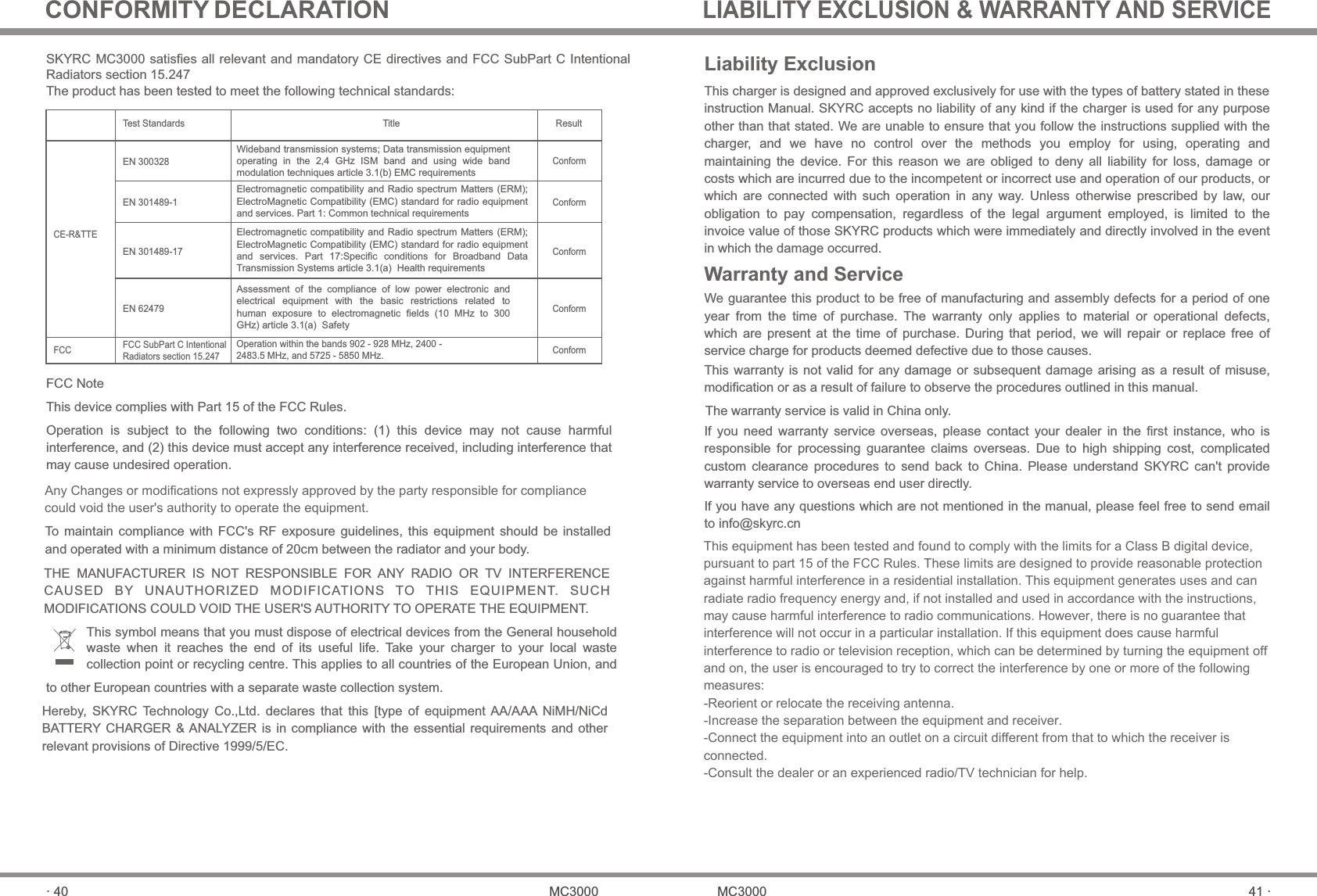 Page 22 of SKYRC Technology MC3000 Universal Battery Charger Analyzer User Manual