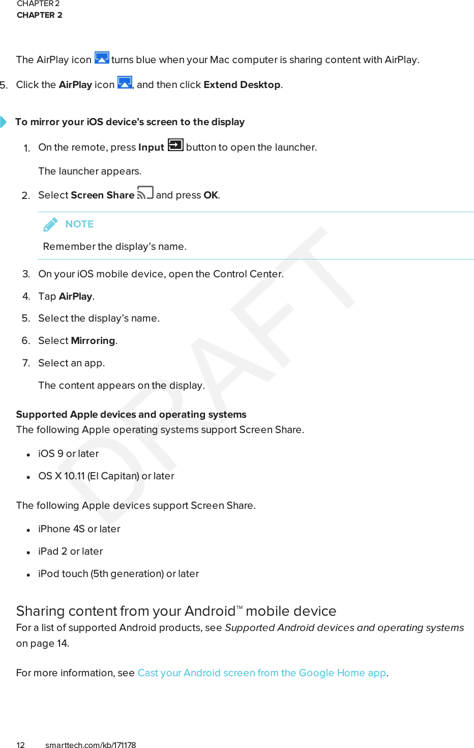 Page 20 of SMART Technologies 2075 LCD MONITOR User Manual SMART Board 2000 series display user s guide