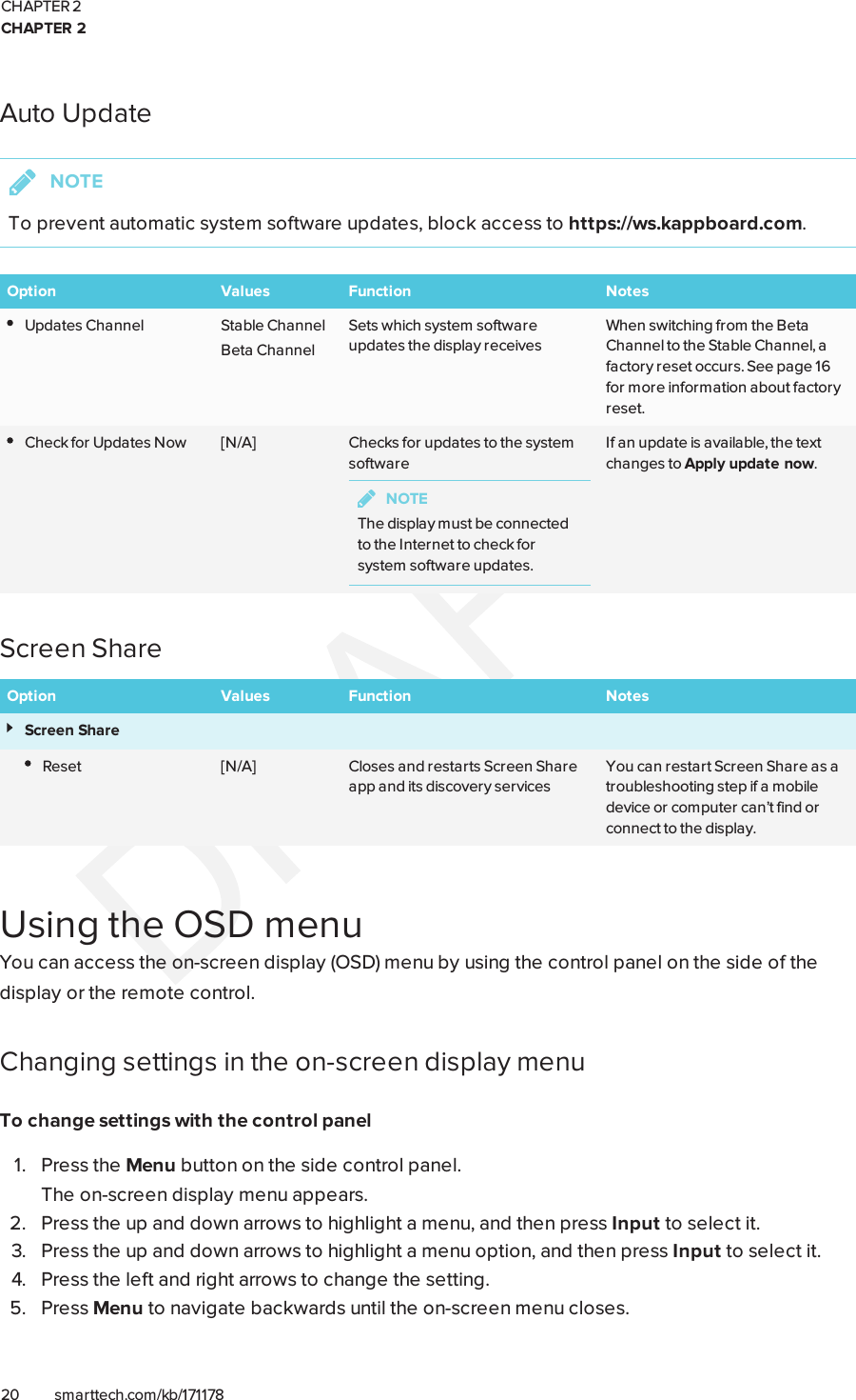 Page 28 of SMART Technologies 2075 LCD MONITOR User Manual SMART Board 2000 series display user s guide