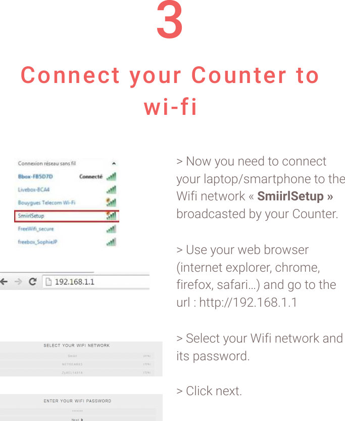 3 Connect your Counter to wi-fi !?!O&amp;.!<&amp;'!($$3!"&amp;!/&amp;(($/"!<&amp;')!20-"&amp;-B*H0)"-#&amp;($!"&amp;!"#$!P+;+!($".&amp;)7!QR()&amp;&amp;*"(+,#-./%1)&amp;03/0*"$3!1<!<&amp;')!%&amp;'("$)5!?!S*$!<&amp;')!.$1!1)&amp;.*$)!M+("$)($"!$T-2&amp;)$)8!/#)&amp;H$8!;+)$;&amp;T8!*0;0)+UN!0(3!,&amp;!"&amp;!"#$!')2!A!#""-ABBVW>5VXY5V5V!?!J$2$/"!<&amp;')!P+;+!($".&amp;)7!0(3!+"*!-0**.&amp;)35!?!%2+/7!($T"5!