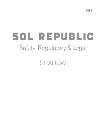 Safety, Regulatory &amp; LegalSHADOWen