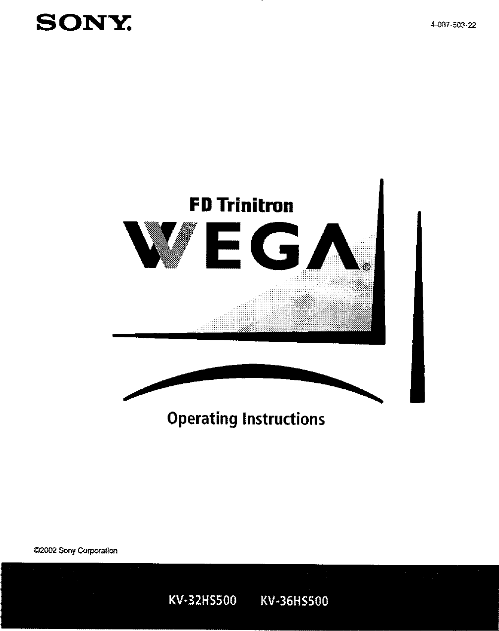 SONY Direct View Digital 27 To 40 TV Manual L0211093 sony-direct-view-digital-27-to-40-tv-manual-l0211093