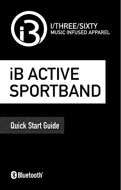 Quick Start GuideiB ACTIVE SPORTBAND