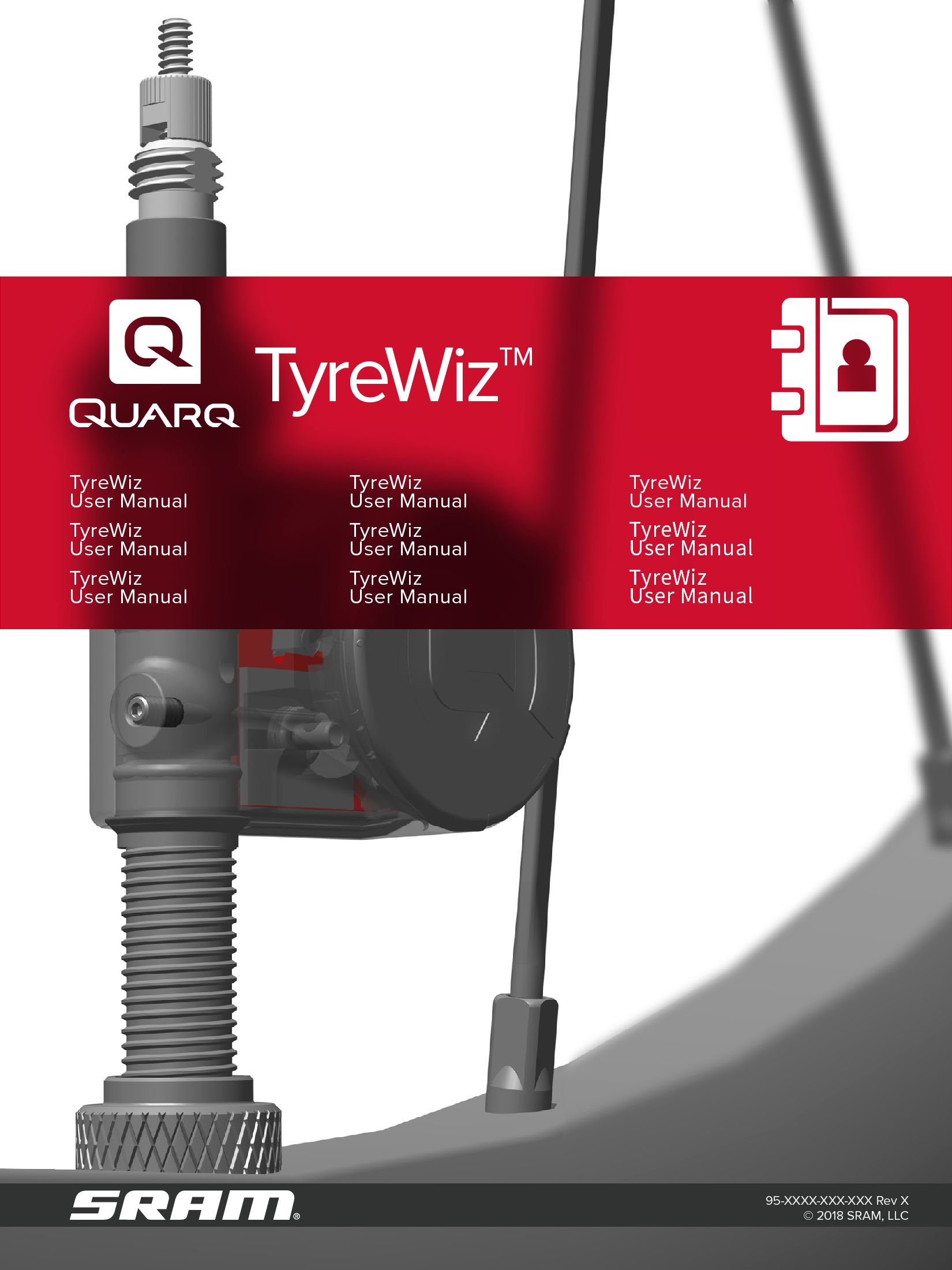 SRAM PMB1 Tire Pressure Monitor User Manual