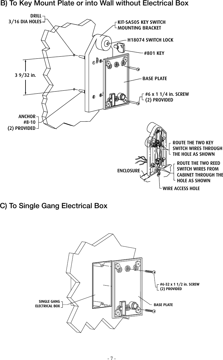 Page 7 of 8 - STI  Select-Alert Alarm Mini Controller - STI-SA5000 SA5000Install