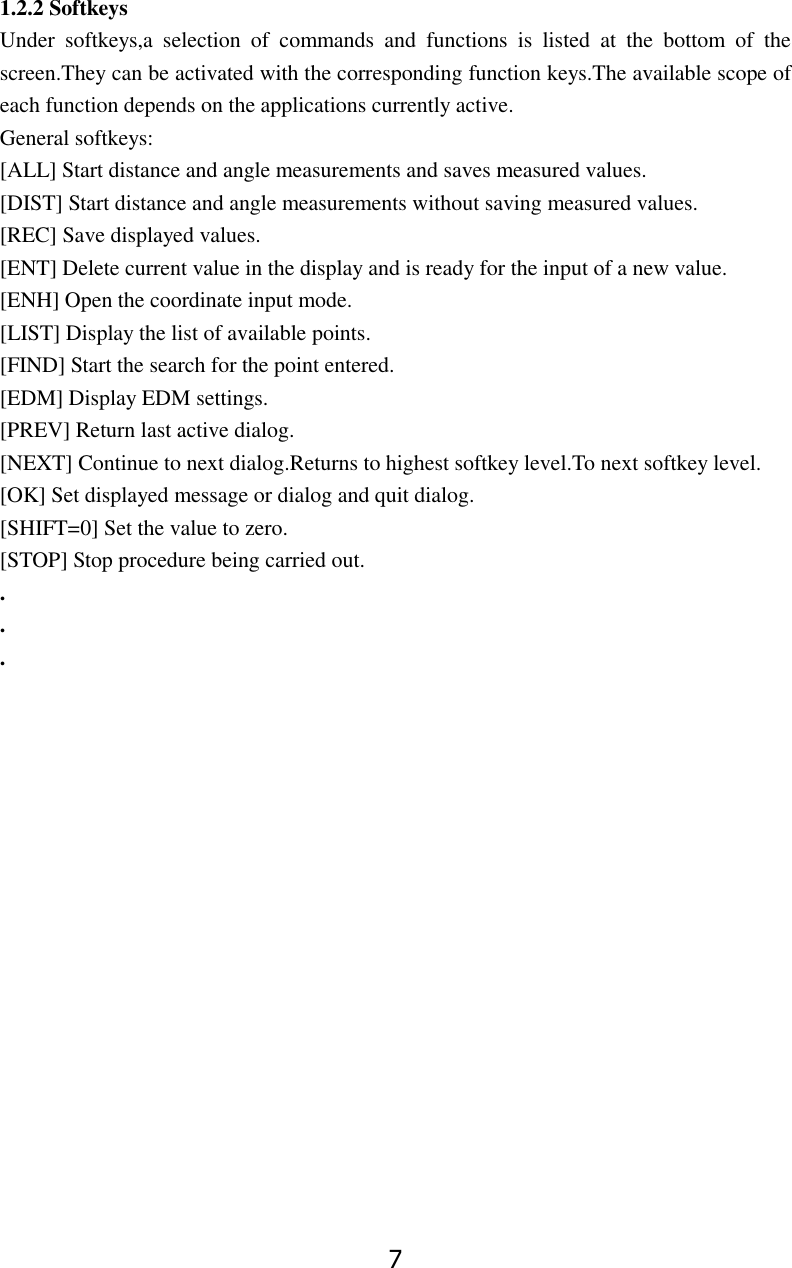 Page 13 of STONEX SRL R25 Total Station User Manual 