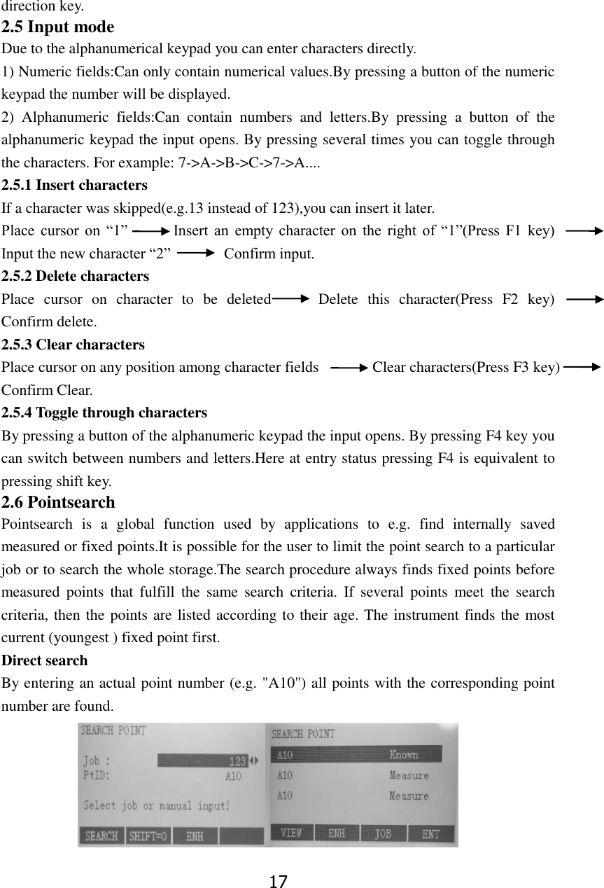 Page 23 of STONEX SRL R25 Total Station User Manual 