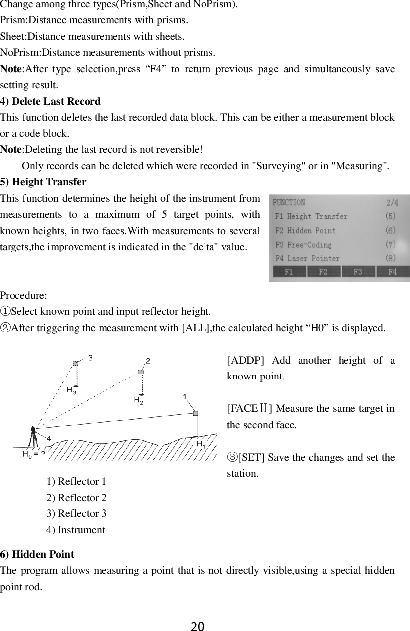 Page 26 of STONEX SRL R25 Total Station User Manual 