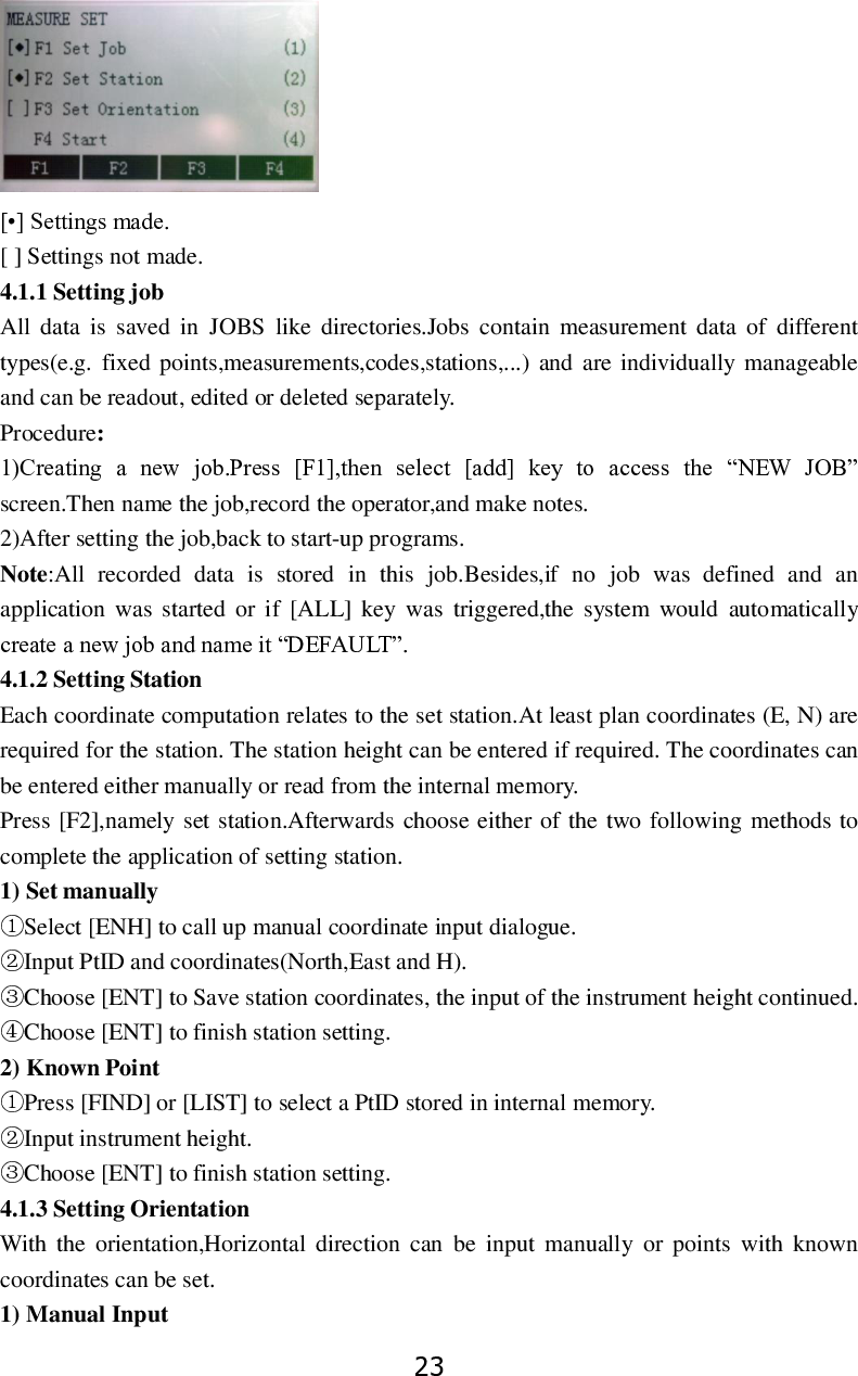 Page 29 of STONEX SRL R25 Total Station User Manual 