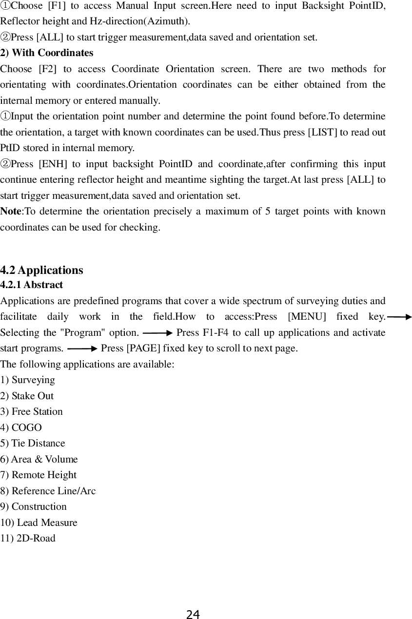 Page 30 of STONEX SRL R25 Total Station User Manual 