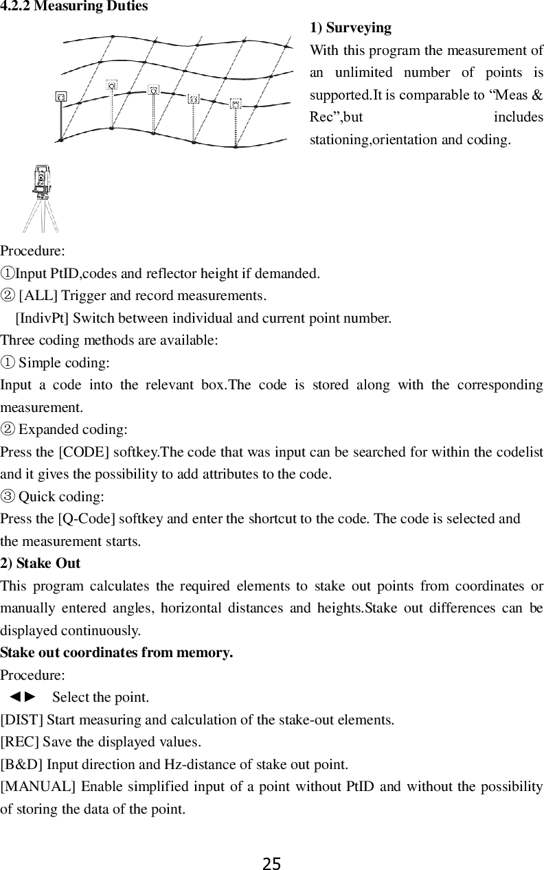 Page 31 of STONEX SRL R25 Total Station User Manual 