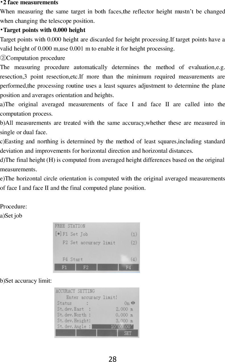 Page 34 of STONEX SRL R25 Total Station User Manual 