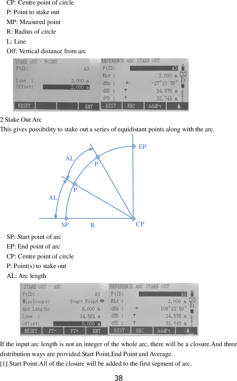 Page 44 of STONEX SRL R25 Total Station User Manual 