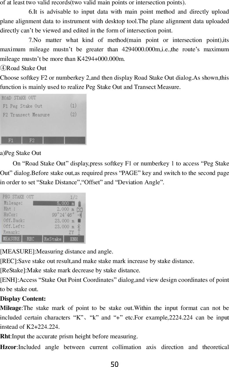 Page 56 of STONEX SRL R25 Total Station User Manual 