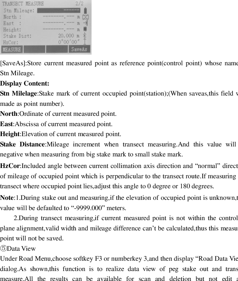 Page 59 of STONEX SRL R25 Total Station User Manual 