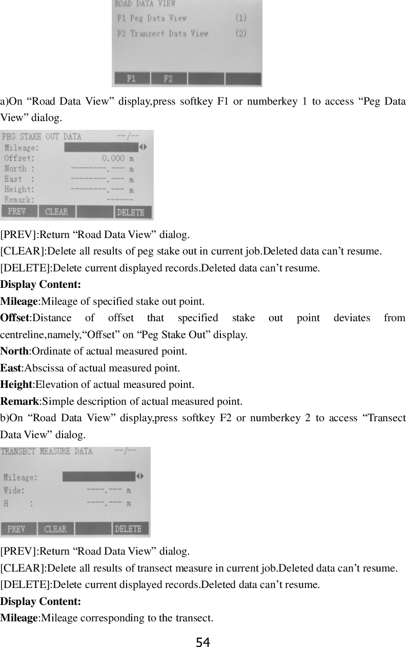 Page 60 of STONEX SRL R25 Total Station User Manual 