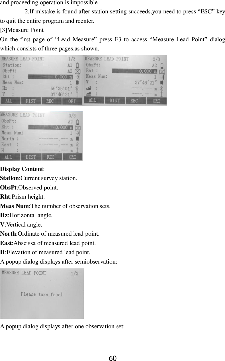 Page 66 of STONEX SRL R25 Total Station User Manual 