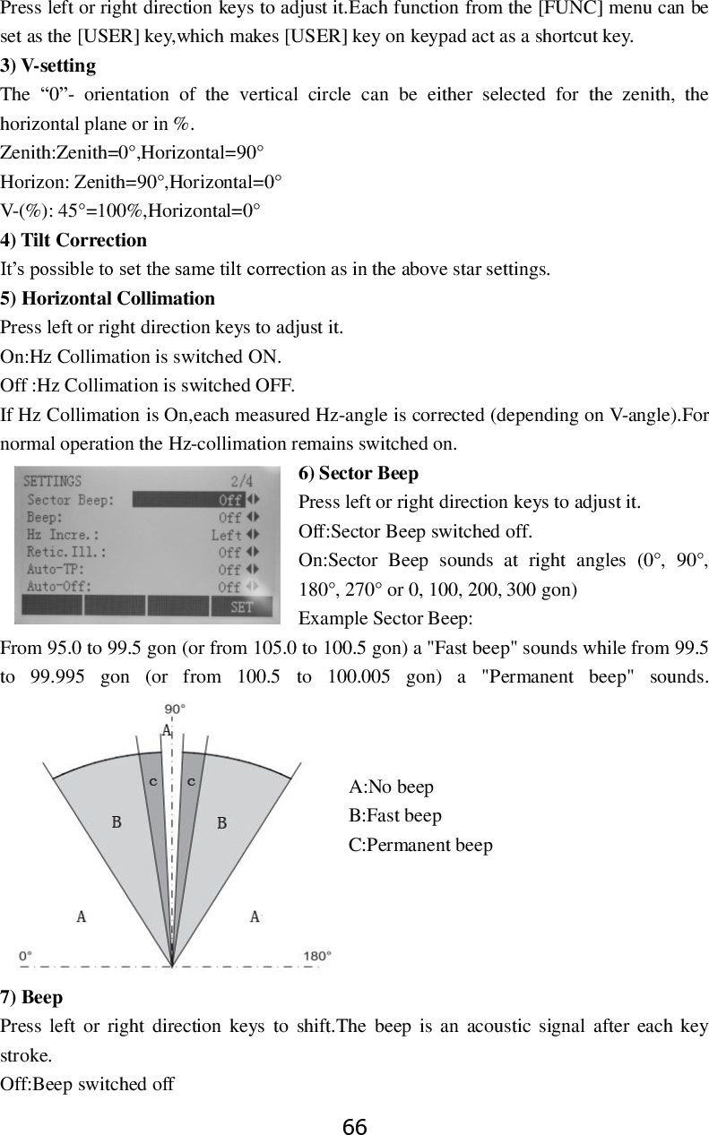 Page 72 of STONEX SRL R25 Total Station User Manual 
