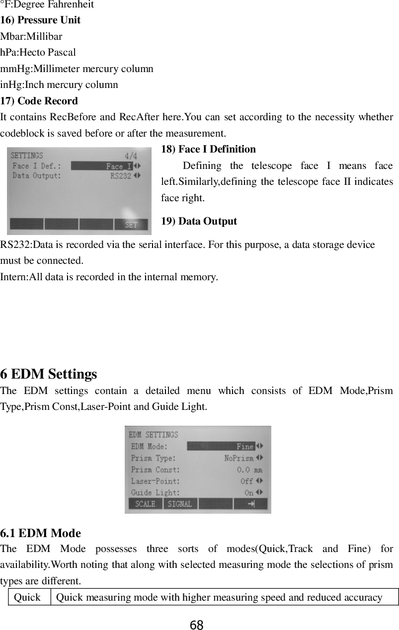 Page 74 of STONEX SRL R25 Total Station User Manual 