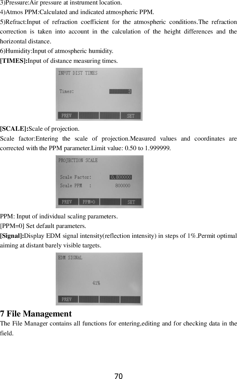 Page 76 of STONEX SRL R25 Total Station User Manual 