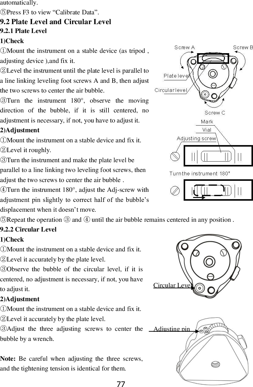 Page 83 of STONEX SRL R25 Total Station User Manual 