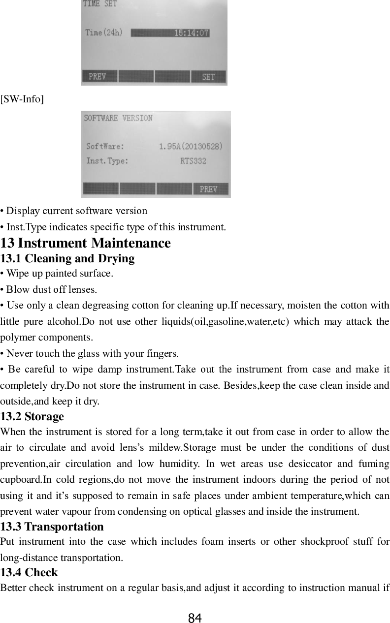 Page 90 of STONEX SRL R25 Total Station User Manual 