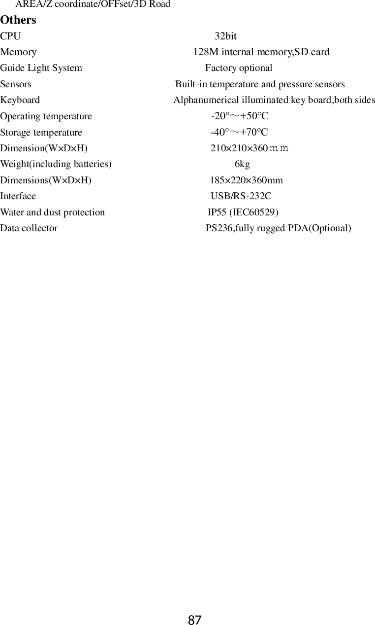 Page 93 of STONEX SRL R25 Total Station User Manual 