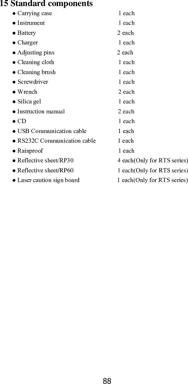 Page 94 of STONEX SRL R25 Total Station User Manual 
