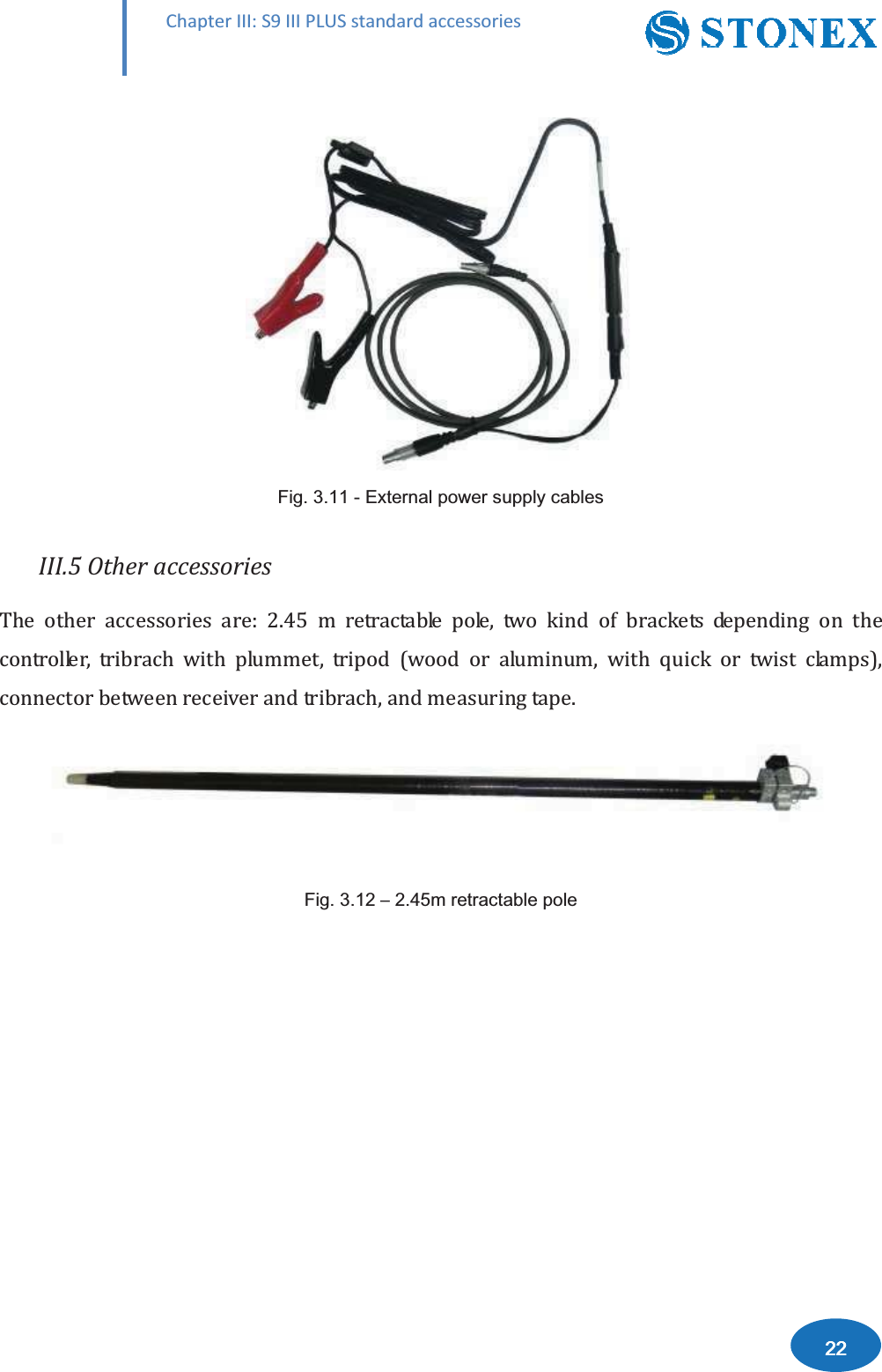 ŚĂƉƚĞƌ///͗^ϵ///W>h^ƐƚĂŶĚĂƌĚĂĐĐĞƐƐŽƌŝĞƐ)LJ([WHUQDOSRZHUVXSSO\FDEOHVǤͻ   ǣ ʹǤͶͷ   ǡ       ǡǡȋǡȌǡǡǤ)LJದPUHWUDFWDEOHSROH