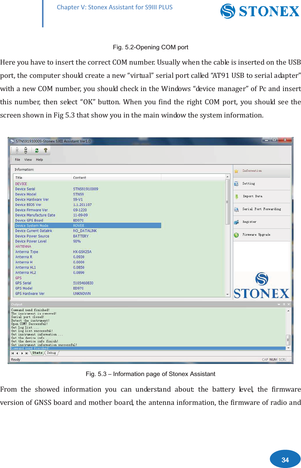ŚĂƉƚĞƌs͗^ƚŽŶĞǆƐƐŝƐƚĂŶƚĨŽƌ^ϵ///W>h^)LJ2SHQLQJ&amp;20SRUWǤǡǲǳǲͻͳǳǡǲǳ ǡ  ǲǳǤ     ǡ    ͷǤ͵Ǥ)LJದ,QIRUPDWLRQSDJHRI6WRQH[$VVLVWDQWǣǡǡǡ