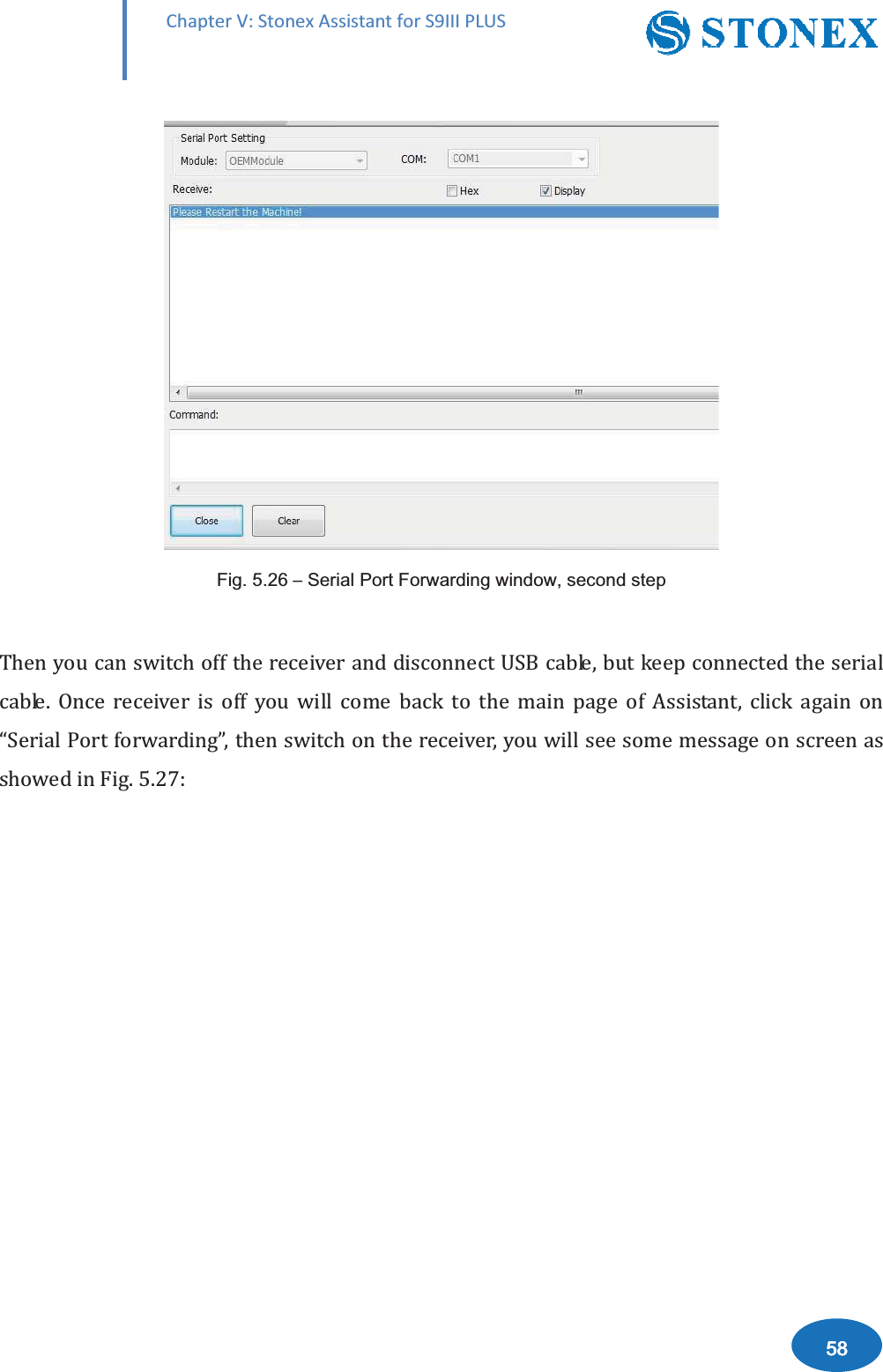 ŚĂƉƚĞƌs͗^ƚŽŶĞǆƐƐŝƐƚĂŶƚĨŽƌ^ϵ///W>h^)LJದ6HULDO3RUW)RUZDUGLQJZLQGRZVHFRQGVWHSǡǤǡǲǳǡǡǤͷǤʹ͹ǣ