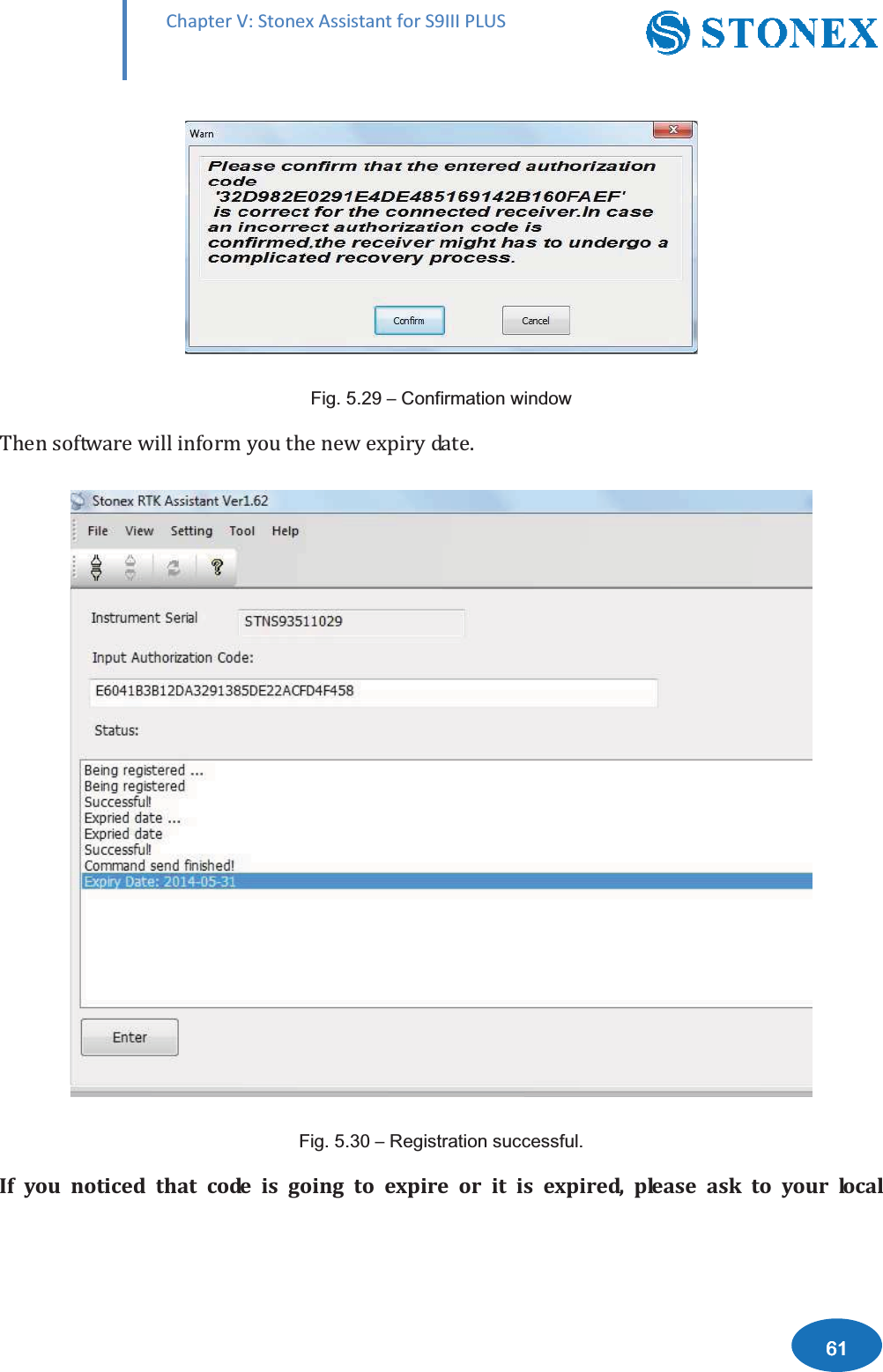 ŚĂƉƚĞƌs͗^ƚŽŶĞǆƐƐŝƐƚĂŶƚĨŽƌ^ϵ///W>h^)LJದ&amp;RQILUPDWLRQZLQGRZǤ)LJದ5HJLVWUDWLRQVXFFHVVIXO            ǡ     