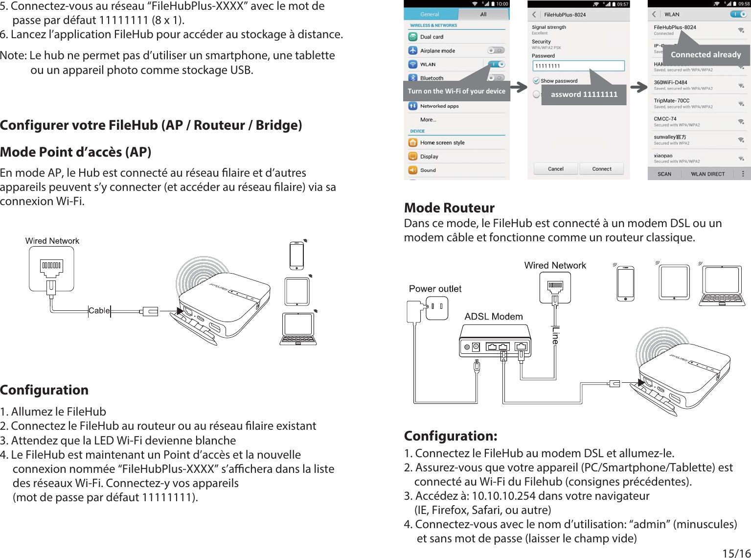 Page 11 of SUNVALLEYTEK RP-WD007 FileHub User Manual RP WD007                    201712011 V1 5
