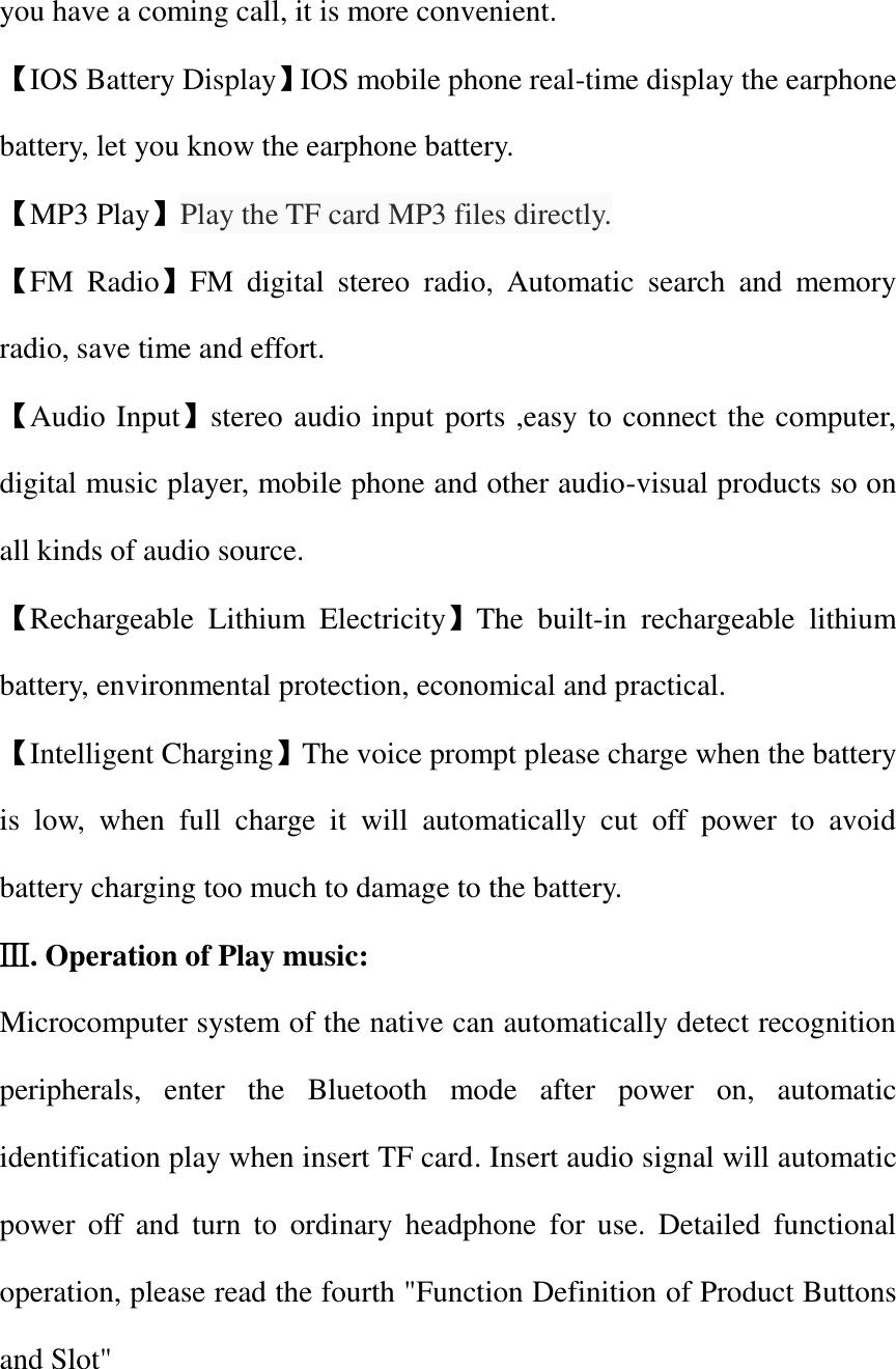 Page 2 of SUPERSONIC IQ-130BT Bluetooth Headphone User Manual STN 08L                  