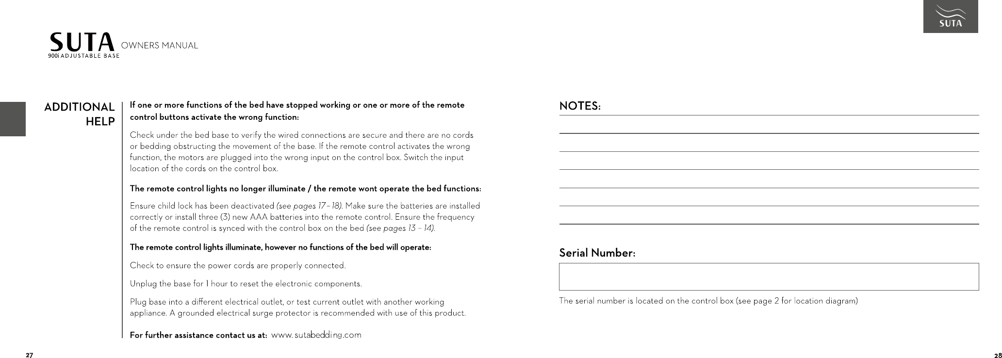 Page 18 of SUTA RE900 RF REMOTE User Manual SUTA 900i             