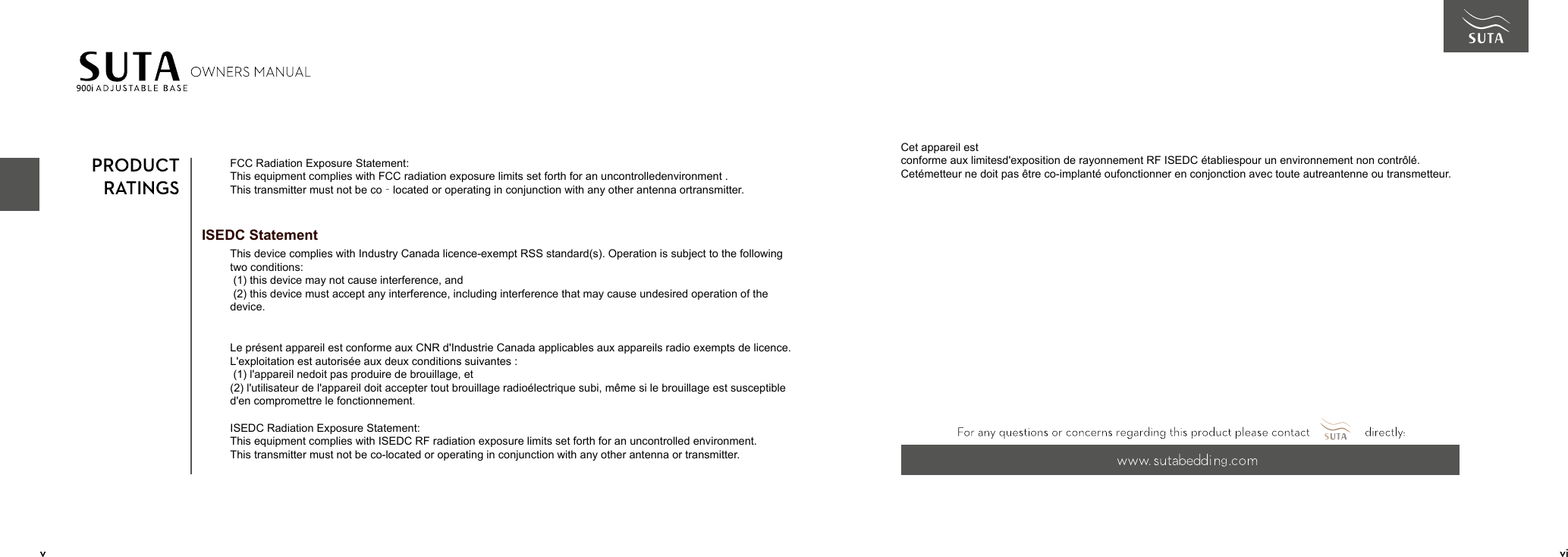 Page 4 of SUTA RE900 RF REMOTE User Manual SUTA 900i             