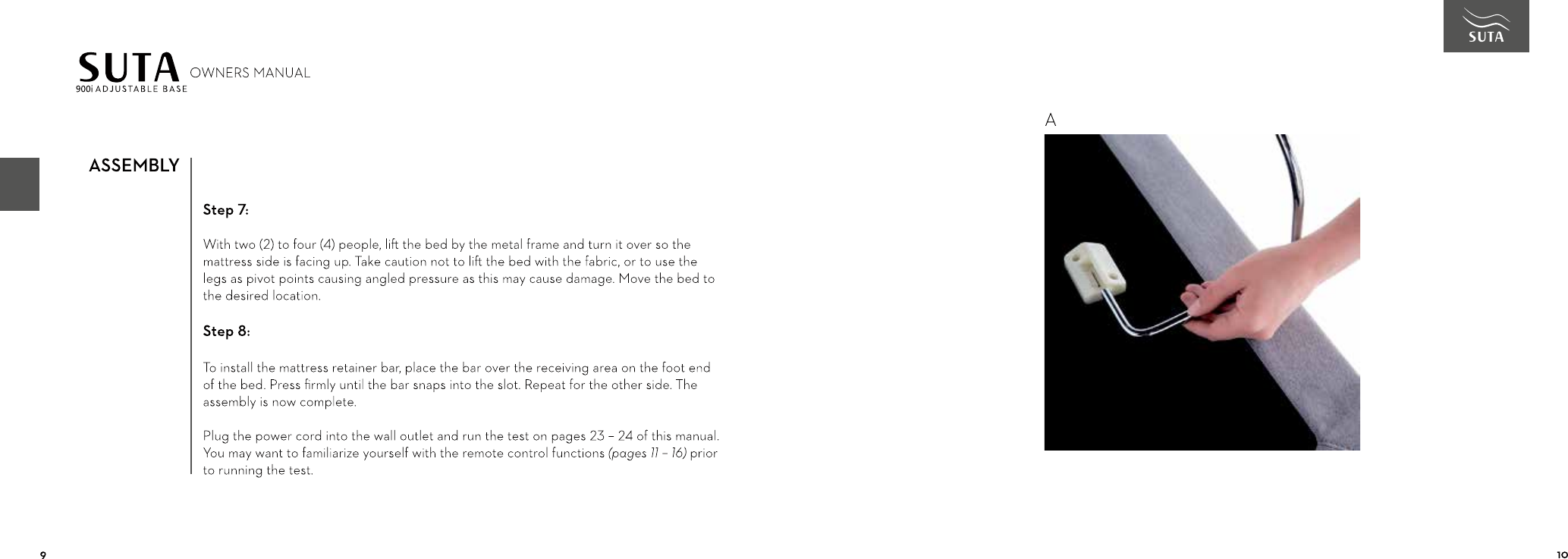 Page 9 of SUTA RE900 RF REMOTE User Manual SUTA 900i             