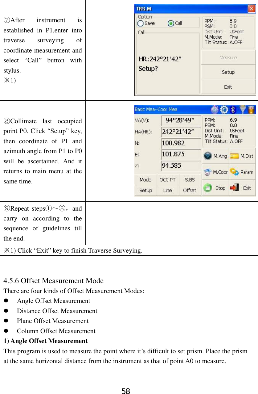 foif survey manual download