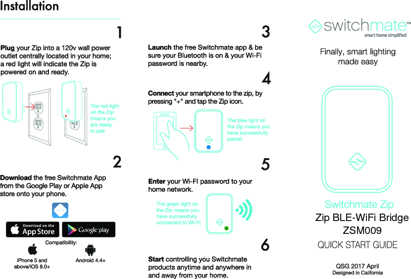 Zip BLE-WiFi BridgeZSM009